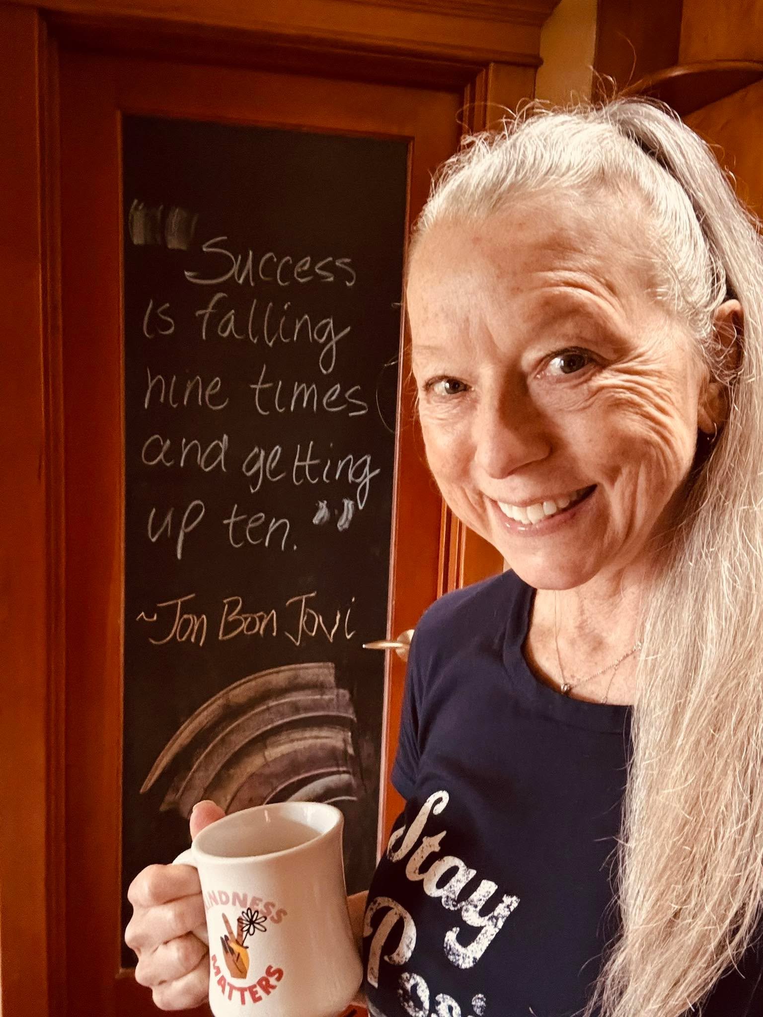 The ☕️Coffee with Portia series 2026:

&ldquo;Success is falling nine times and getting up ten.&rdquo;

~Jon Bon Jovi

🫶🧚&zwj;♂️🫶🌻🫶
💜❤️🧡💚💙

#pilatesillustrated #grateful #livelovelife #movementheals #keepmoving
#coffeewithportia