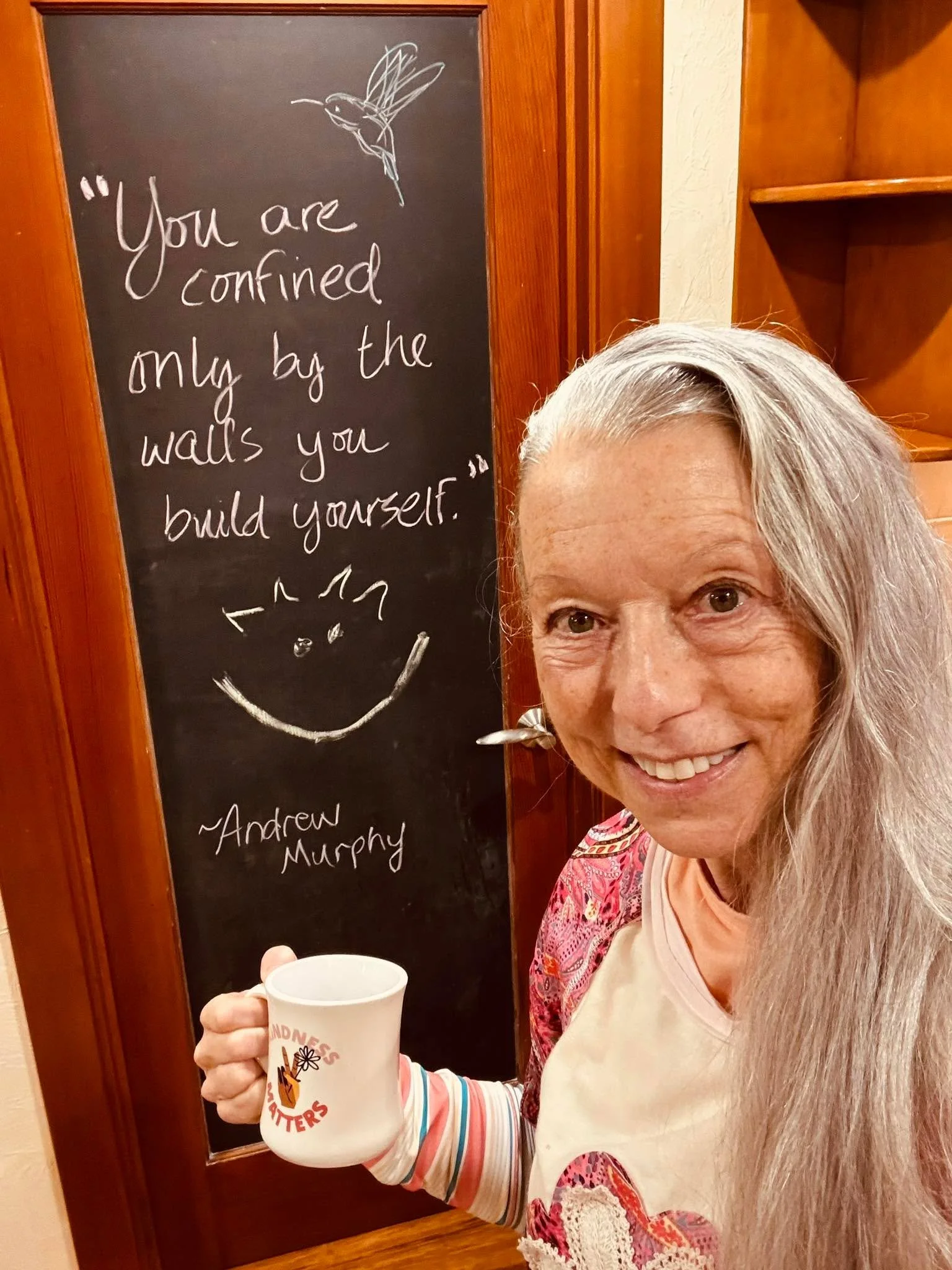 The ☕️Coffee with Portia series 2026:

&ldquo;You are confined only by the walls you build yourself.&rdquo; Andrew Murphy

🫶🧚&zwj;♂️🫶🌻🫶
💜❤️🧡💚💙

#pilatesillustrated #grateful #livelovelife #movementheals #keepmoving
#coffeewithportia