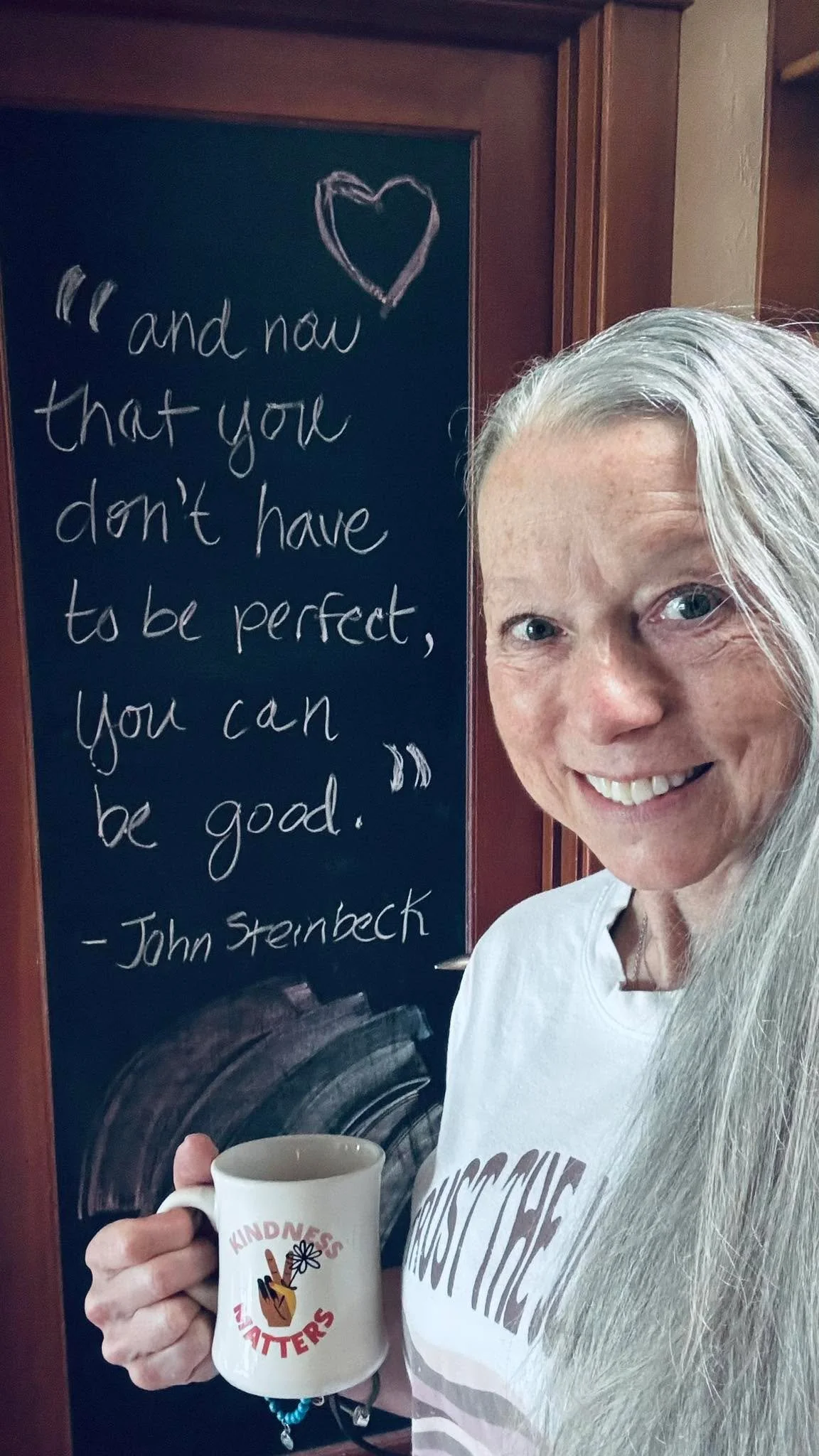 The ☕️Coffee with Portia series 2026:

🫶🧚&zwj;♂️🫶🌻🫶

&ldquo;And now that you don&rsquo;t have to be perfect, you can be good.&rdquo;

~John Steinbeck

💜❤️🧡💚💙

#pilatesillustrated #grateful #livelovelife #movementheals #keepmoving
#coffeewith