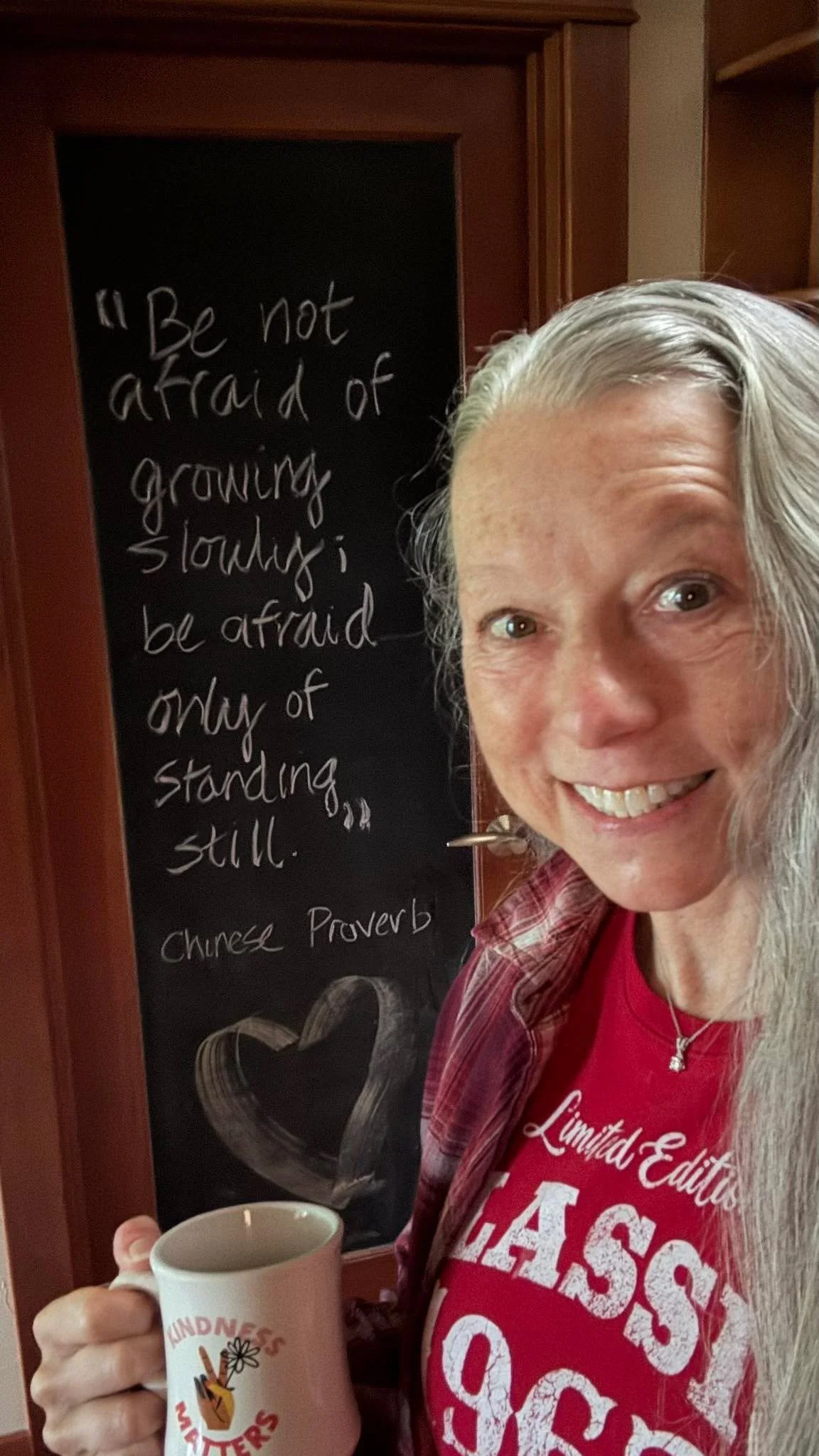 The ☕️Coffee with Portia series 2026:

🫶🧚&zwj;♂️🫶🌻🫶

&ldquo;Be not afraid of growing slowly; be afraid only of standing still.&rdquo;

~Chinese Proverb

💜❤️🧡💚💙

#pilatesillustrated #grateful #livelovelife #movementheals #keepmoving
#coffeewi