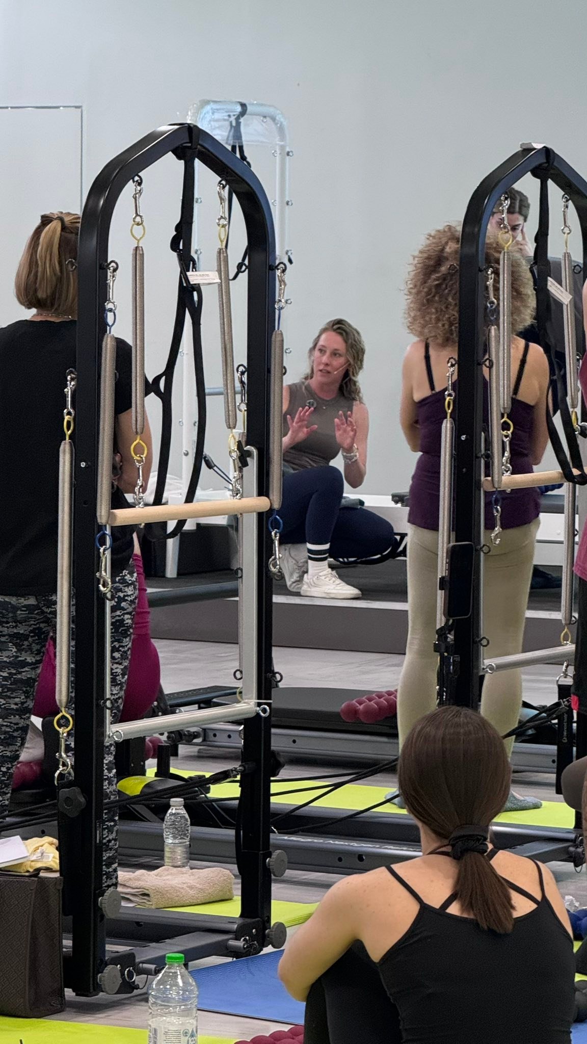 And the fun begin in Athens at the  Pilates Experts Standard Vol 3 with Christine Crooks kicking us off&hellip;

I&rsquo;ll be up later with Reverse Engineering 😊 on the reformer.