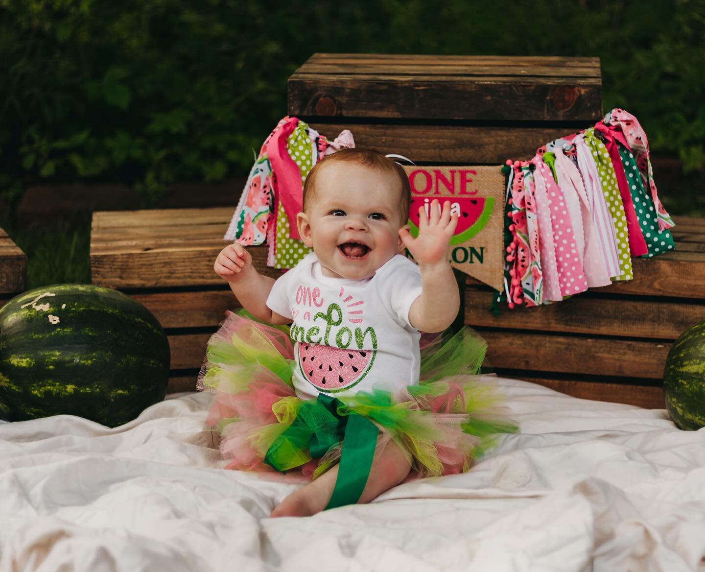 Elena, you&rsquo;re one in a melon! 🍉

Happy 1st Birthday! 
.
.
.
.
.
.
.
.
.
#firstbirthday #smashcake #babygirl #mamasgirl #happybirthday #westmichiganphotographer #grandrapids #grandrapidsphotographer #grandrapidsphotography #watermelonsugar