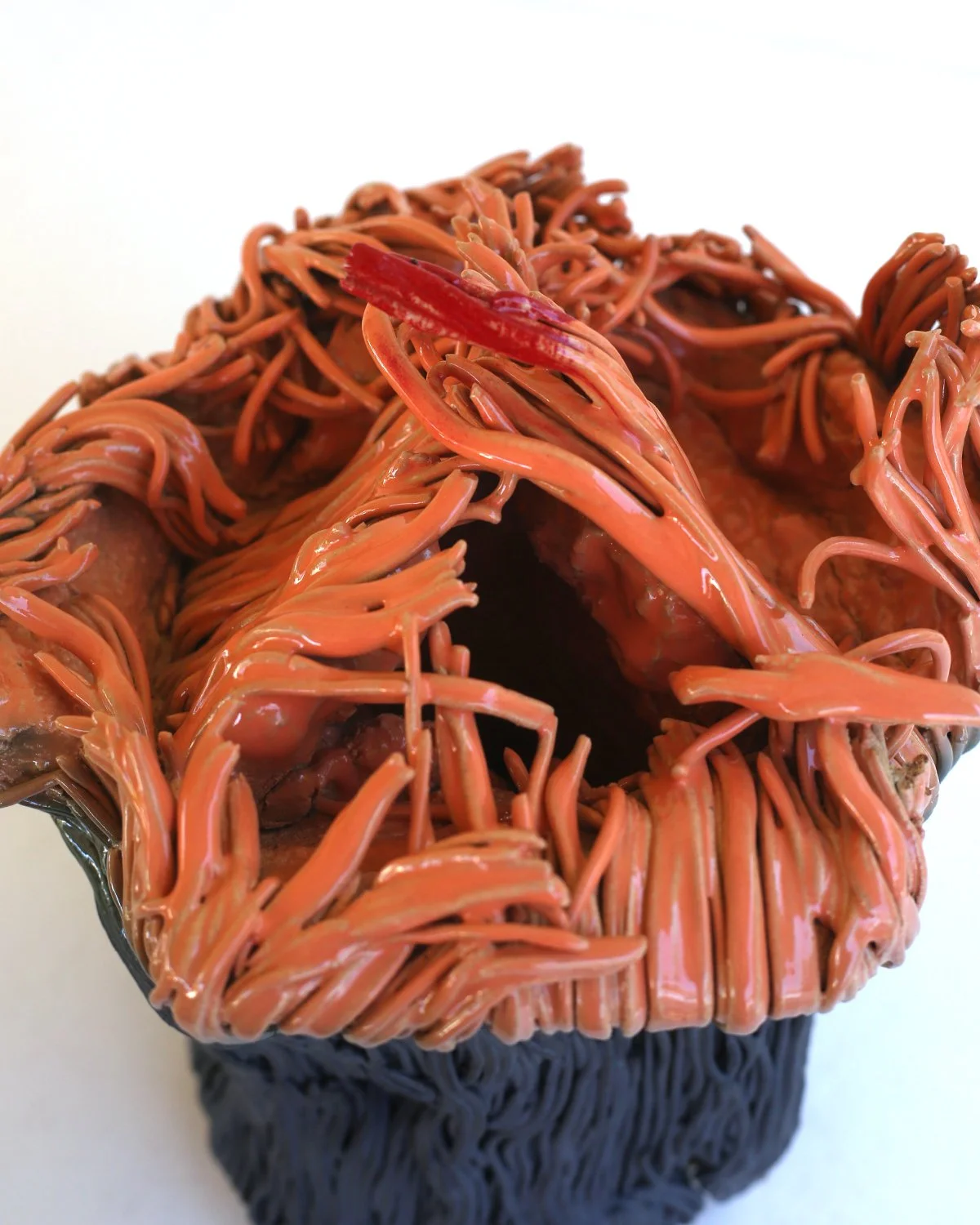 Stoneware, 9"x 12", stain and glaze, 2026