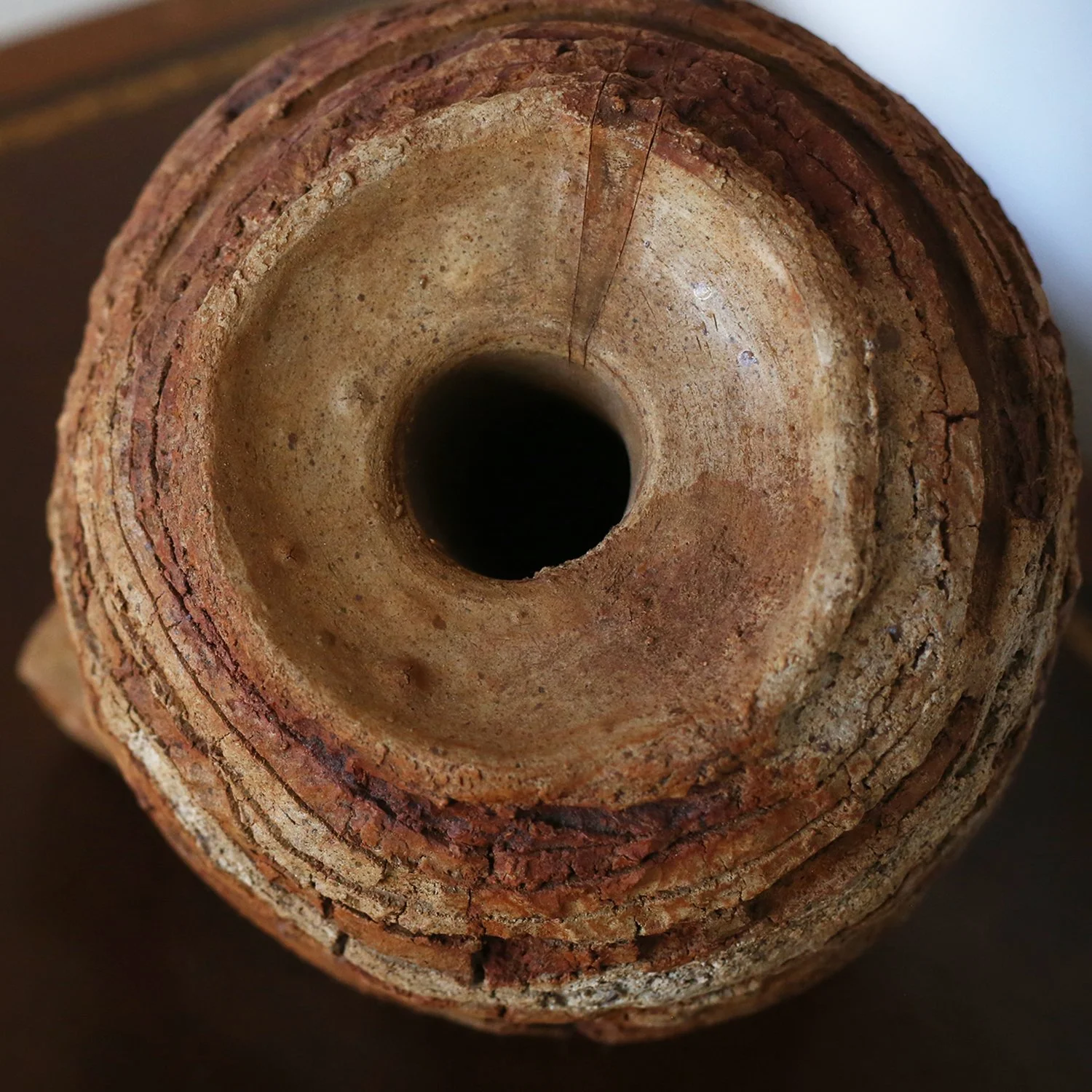 Double-walled vessel and base, size: 12” x 10”, 2021
