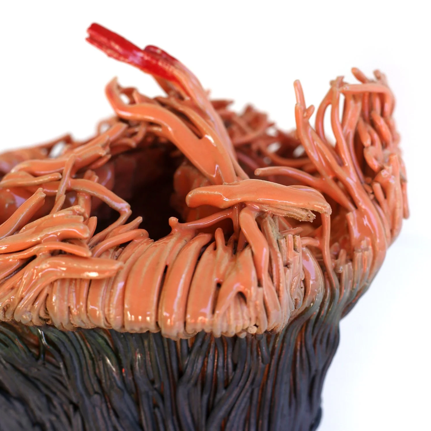 Stoneware, 9"x 12", stain and glaze, 2026