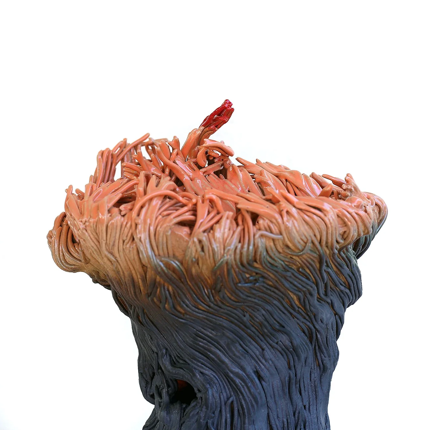 Stoneware, 9"x 12", stain and glaze, 2026