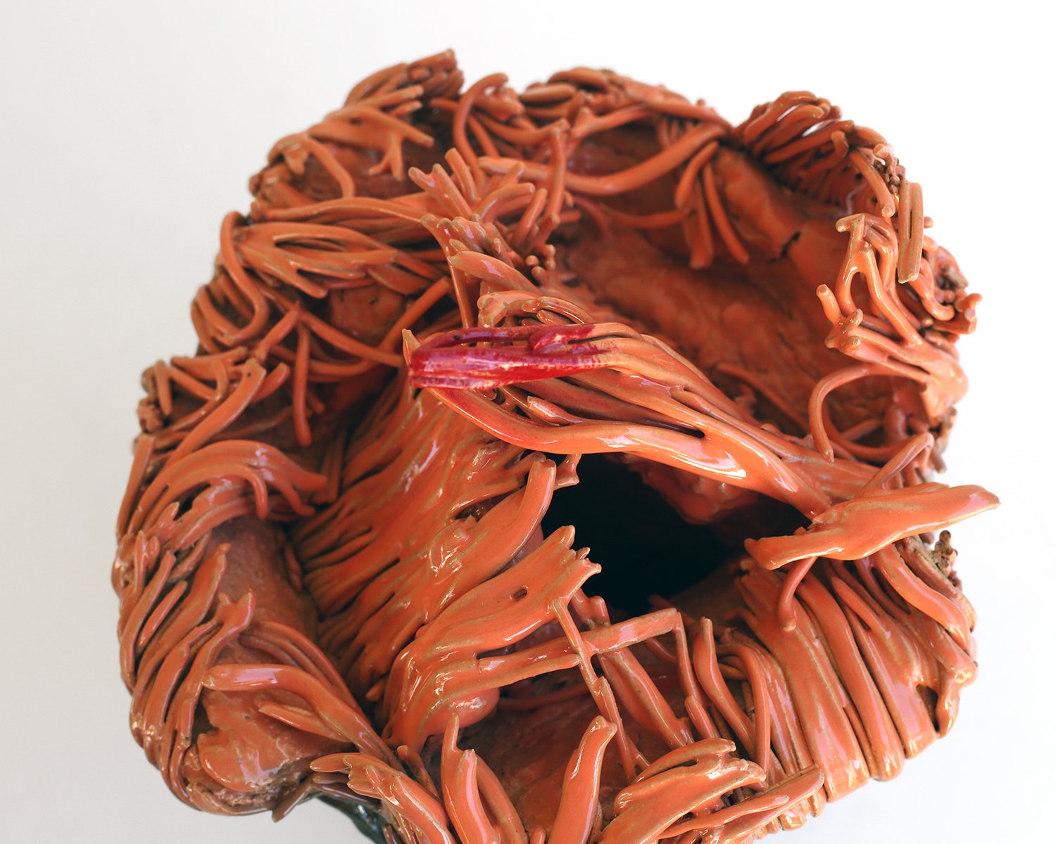 Stoneware, 9"x 12", stain and glaze, 2026