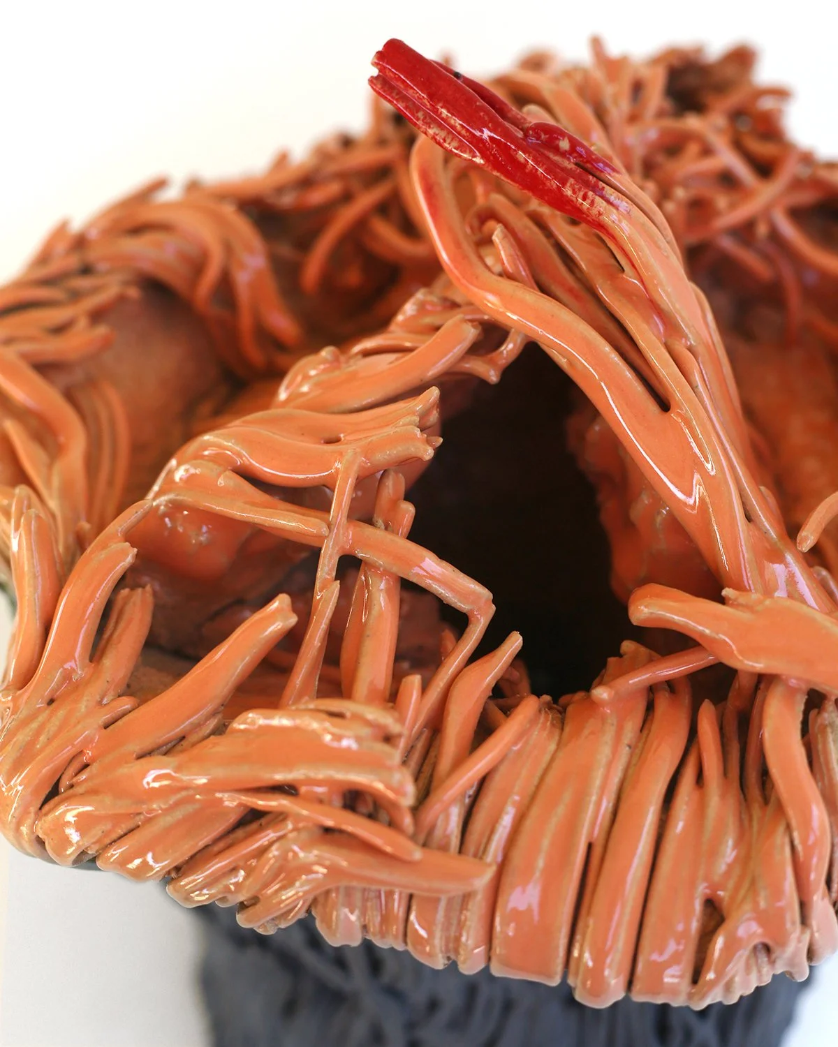 Stoneware, 9"x 12", stain and glaze, 2026