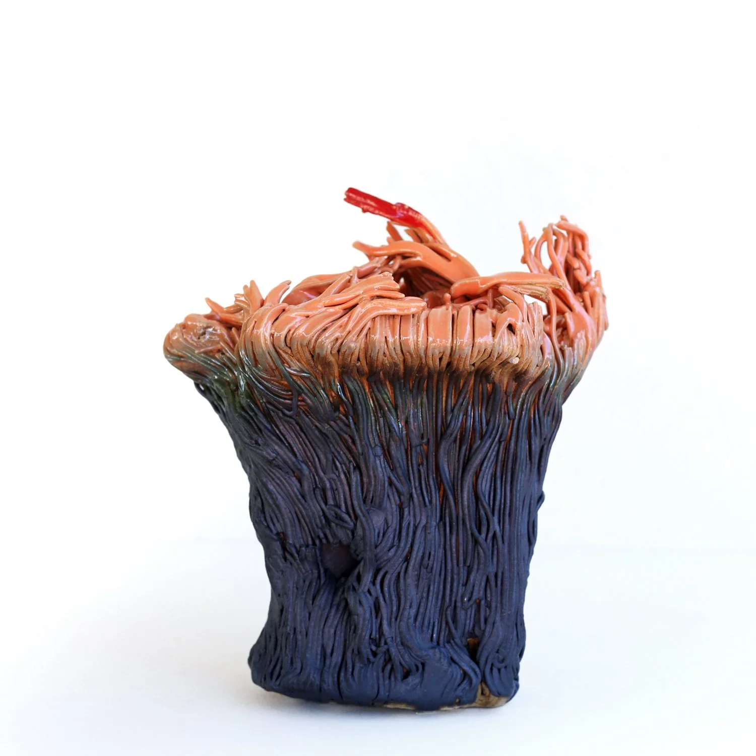 Stoneware, 9"x 12", stain and glaze, 2026