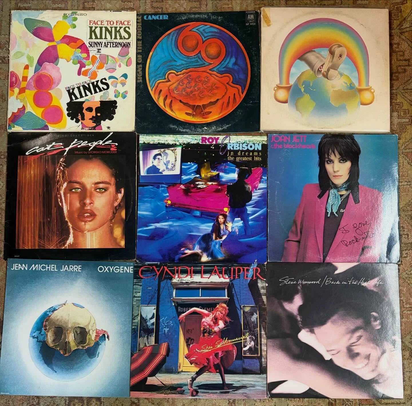 New In 3/20/26 . Mixed Genre 60s-80s. This is a sampling. Usual suspects also in.. Pink Floyd , Zeppelin , Hendrix ,etc.. Some rough covers.. most vinyl VG+ and better. Kinks is Original Release MONO EXC #vinyl #vinylcommunity #rocknroll #joanjett