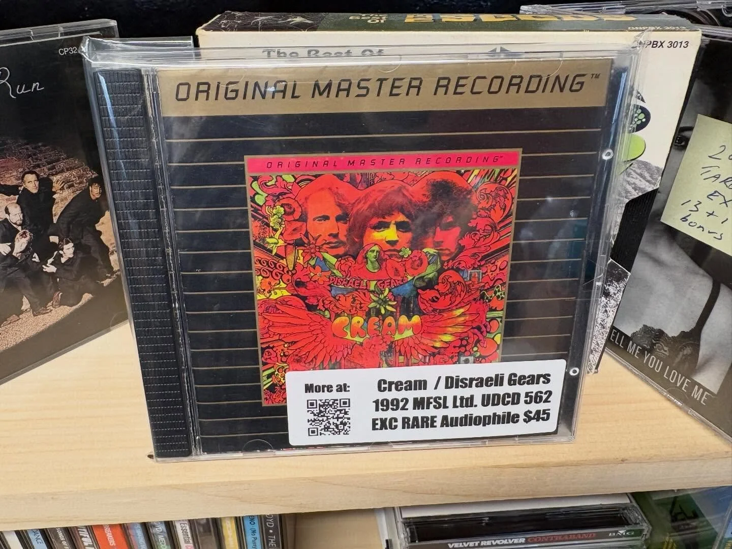 Nice selection of #mofi CDs here. #cds #beck #allmanbrothersband #cdcollector