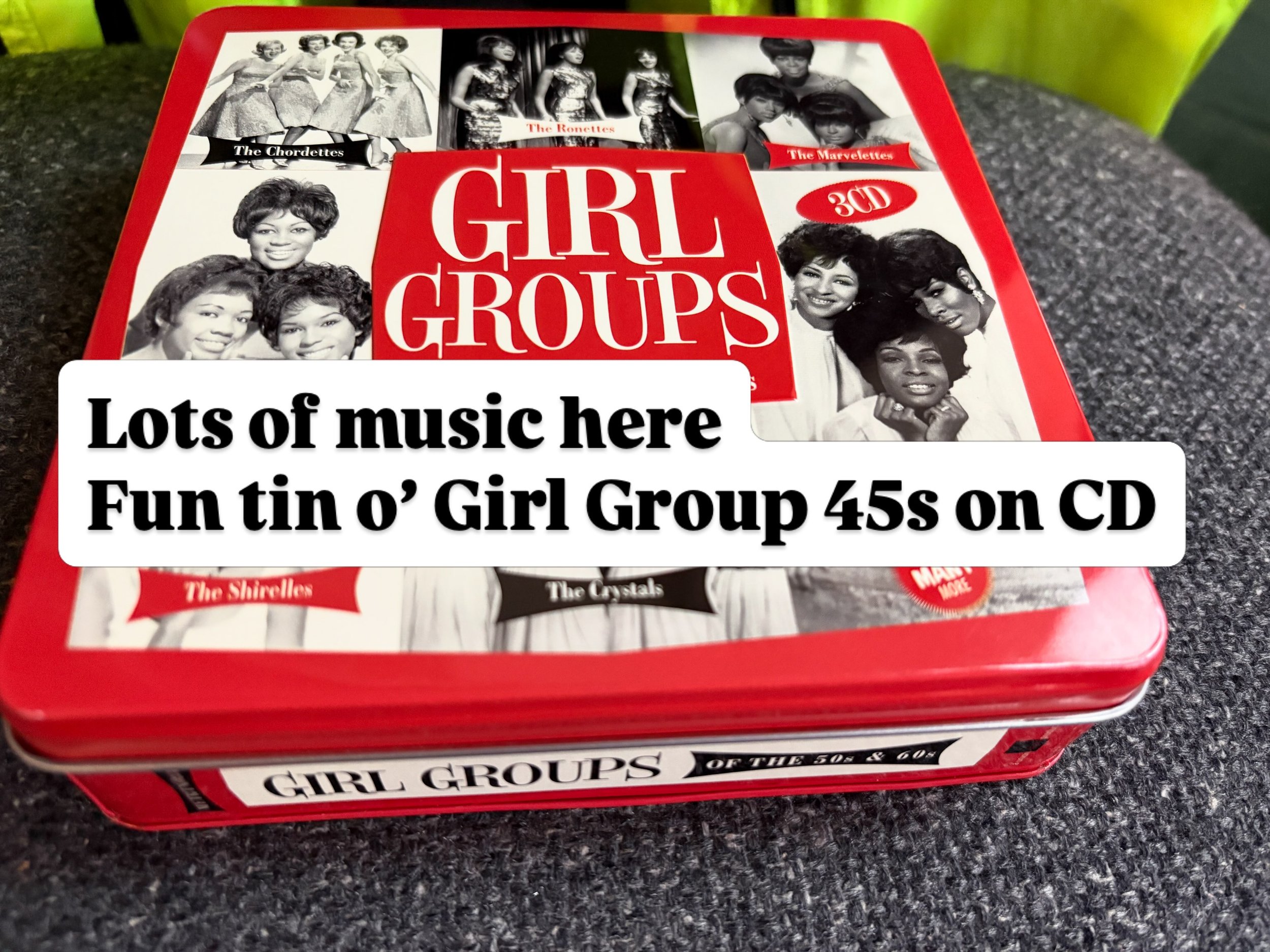 Boatload of #girlgroups #cdcollector #theronettes