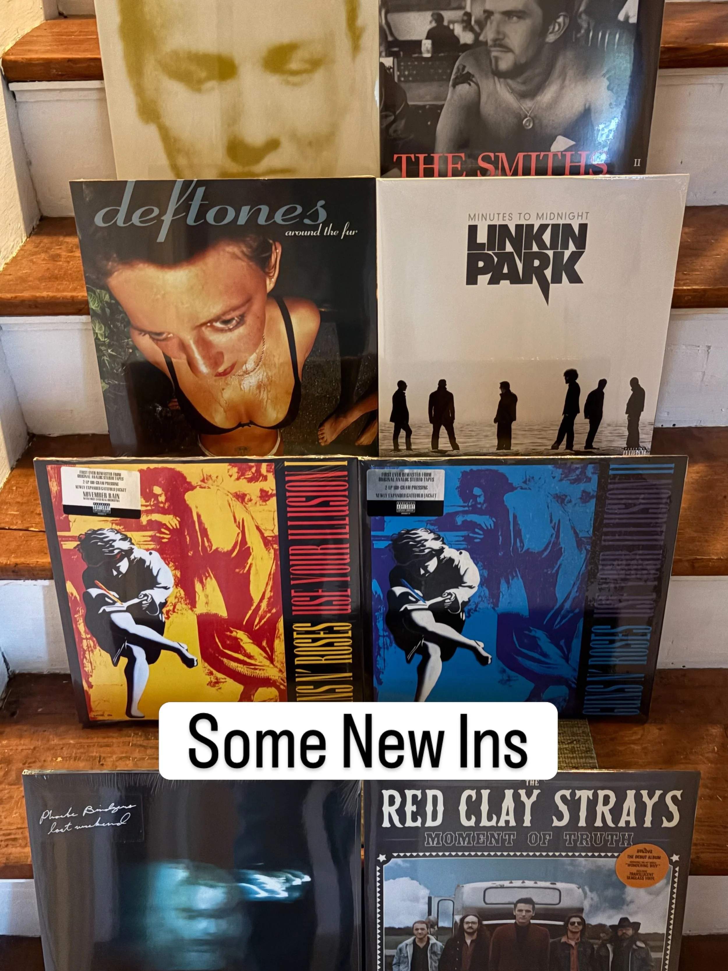 New records in every week. We buy collections. #records #intheberkshires #thesmiths #phoebebridgers #linkinpark