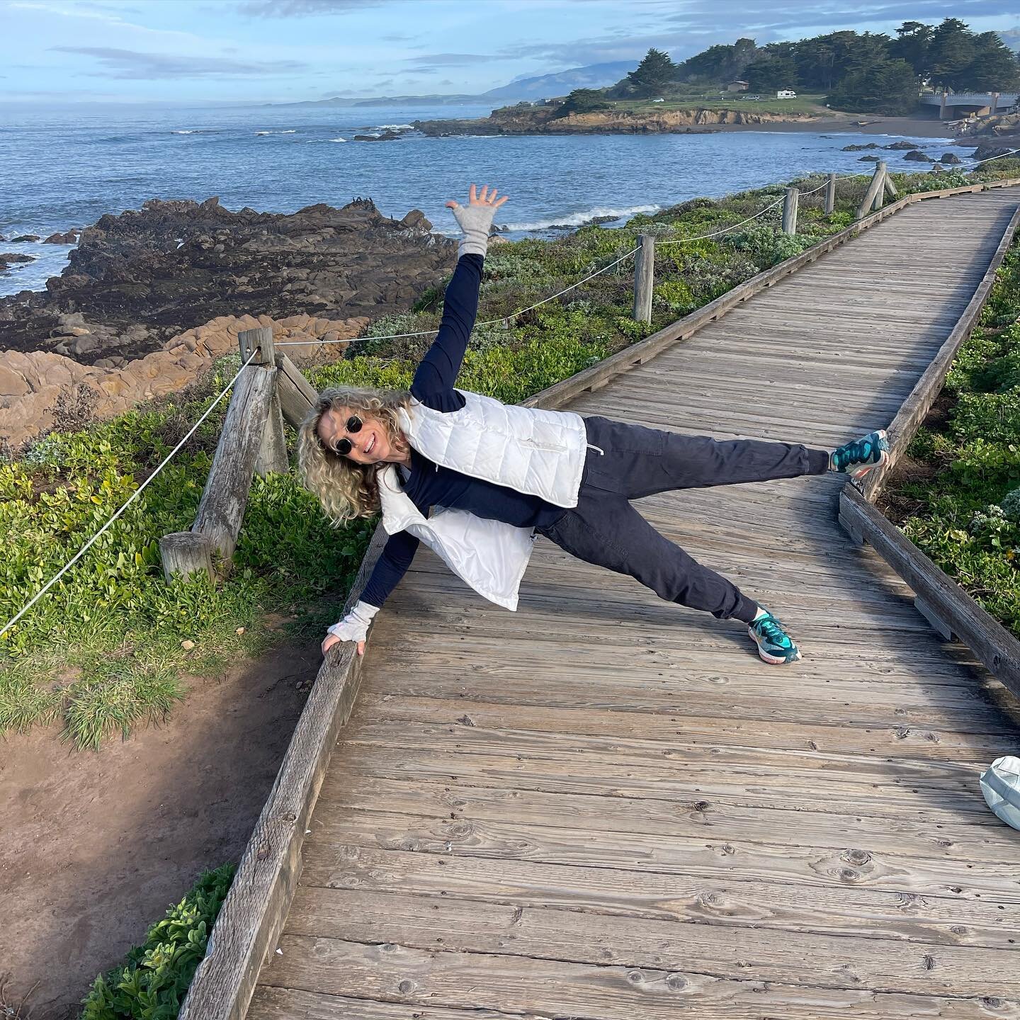 Cambria is the most magical place.  Celebrating 48 on 4/8 and feeling blessed!  This place IS a meditation. 
#birthday #aries #cambria #yoga #meditation #nature #love