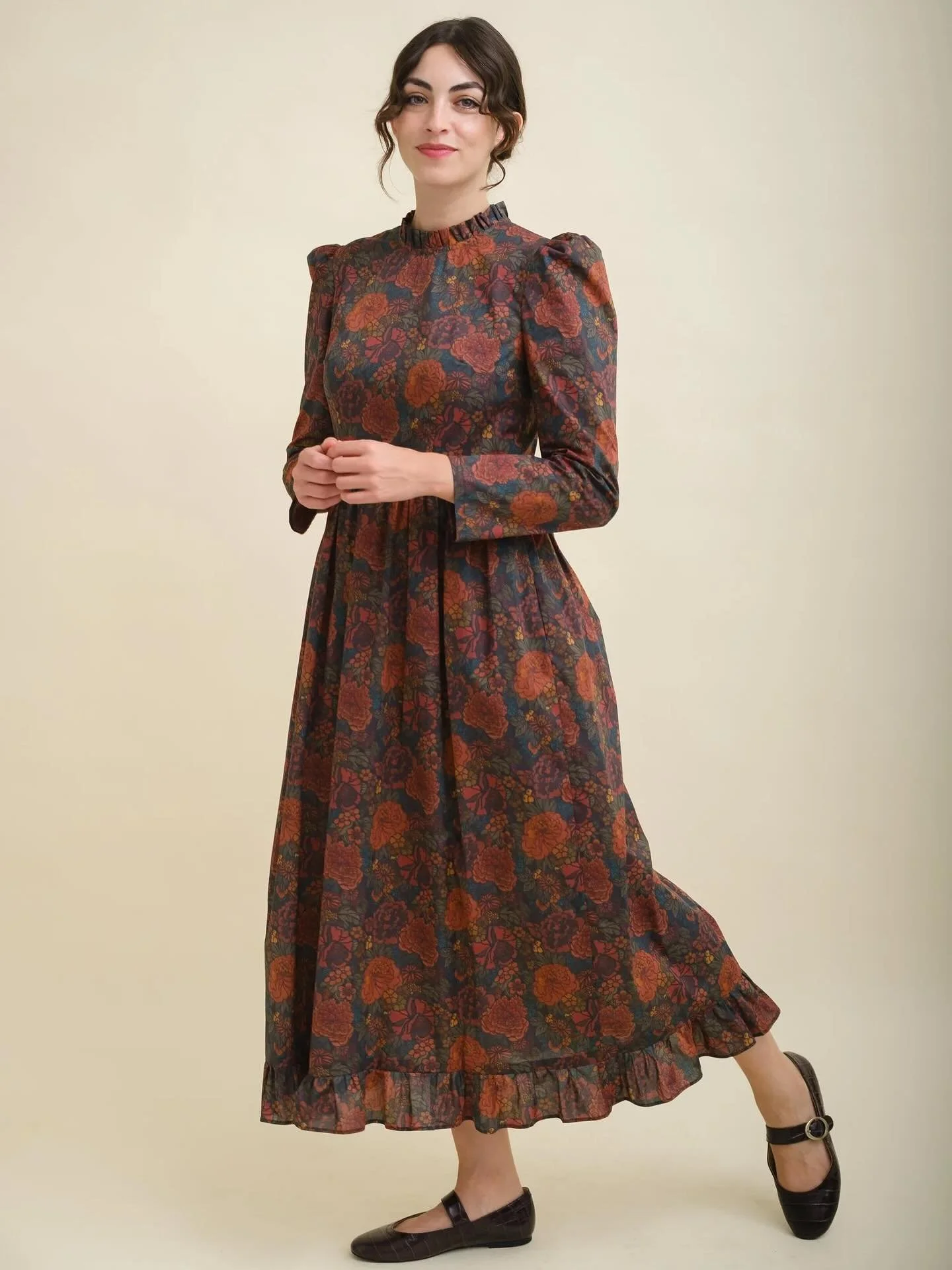 Calling all lovers of this dreamy autumnal fabric ✨

Huge thank you for all your comments, love and feedback on the new autumn dresses!
Launch days are always a mixture of nerves and excitement, but reading all your lovely messages over the past few 