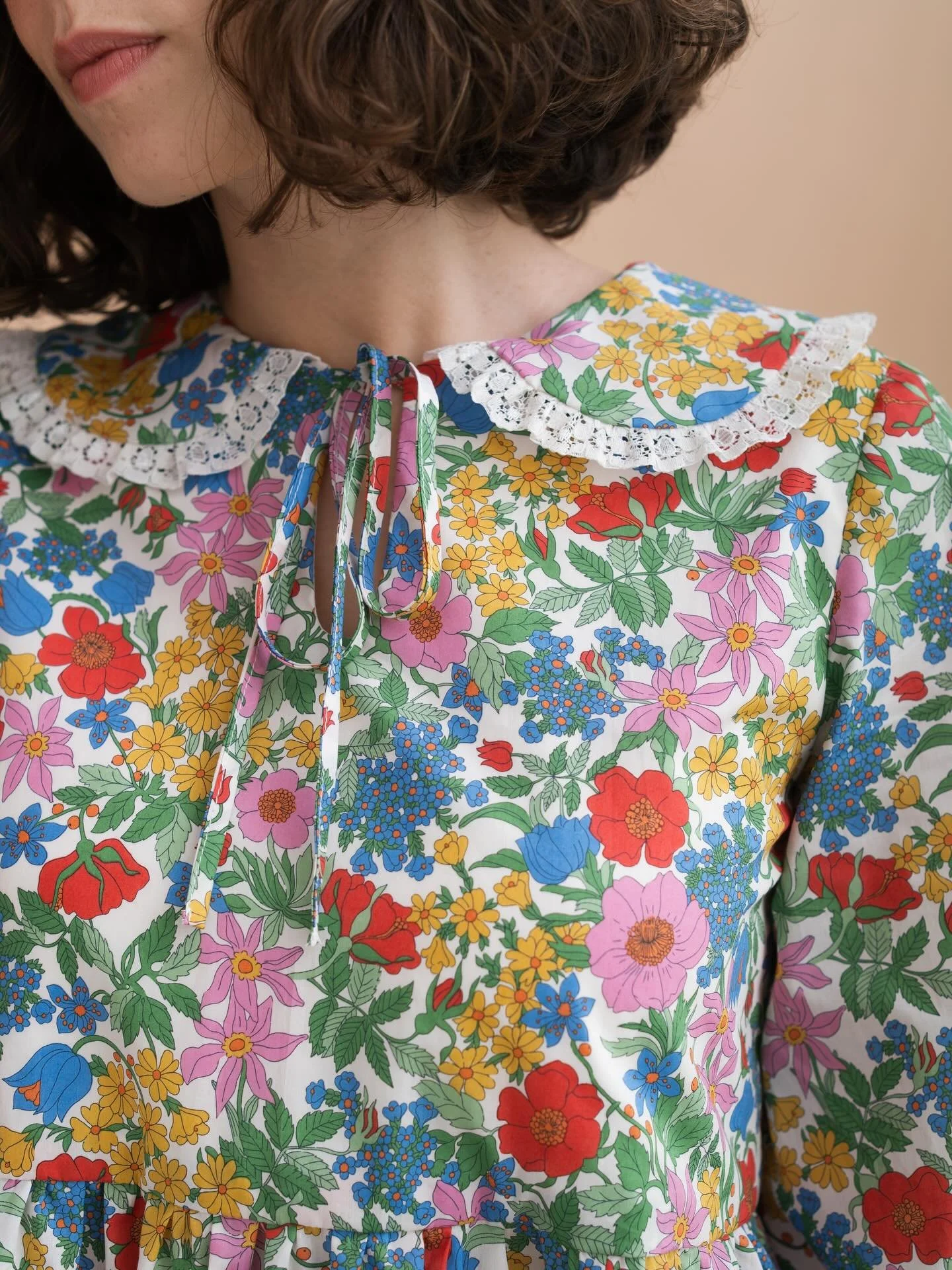 Thank you for all your love on this beautiful floral print, definitely proving to be the most popular fabric from my spring collection!

For anyone that has their eye on the Susie dress, I currently have enough material to make 1 more dress and I hav