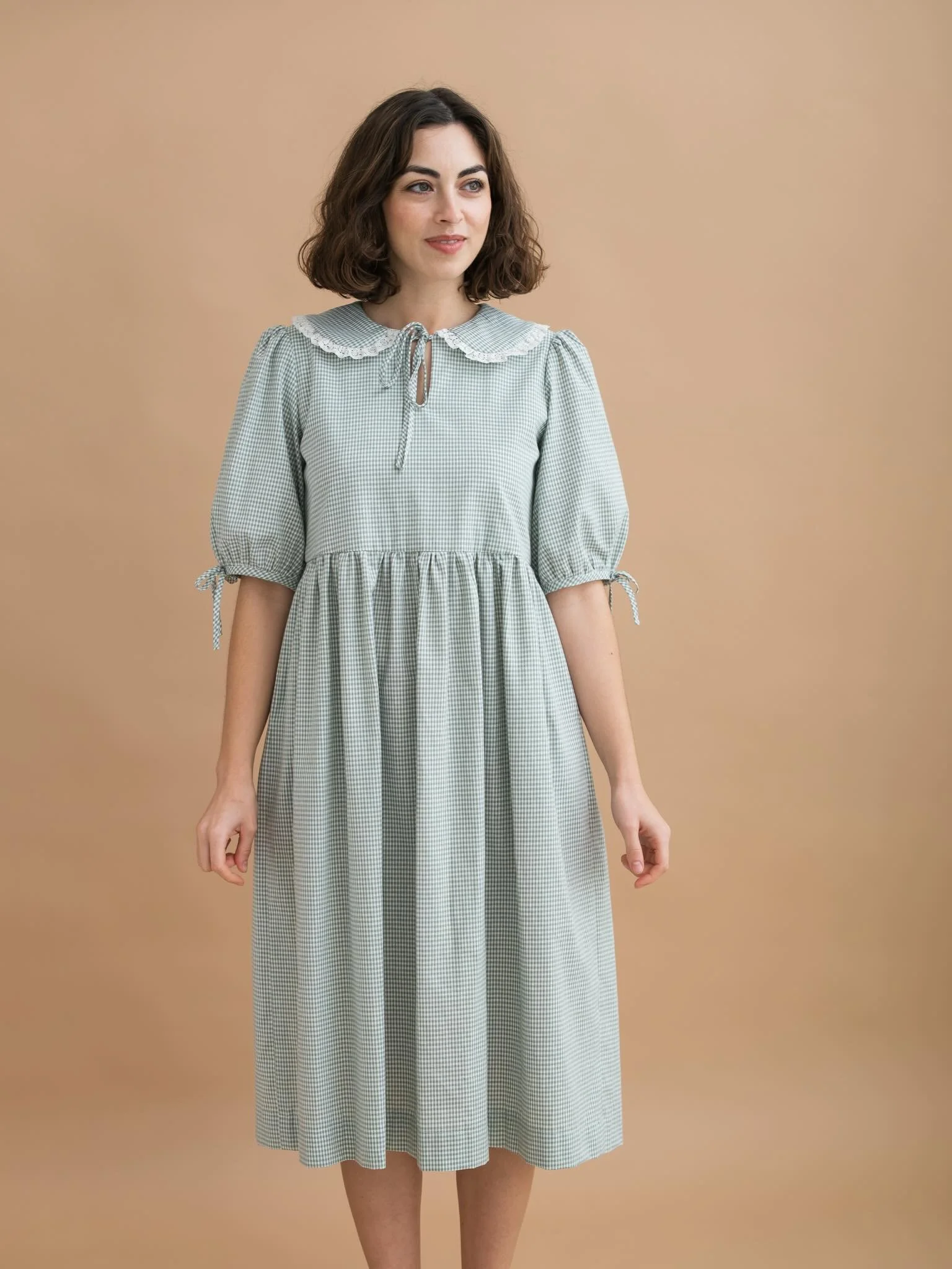 Gingham season has arrived, the perfect fabric to wear in the sunshine&hellip;.bare legs,  picnics, holidays, ice creams and warm evenings.

The Susie dress is a relaxed fit smock design that you can throw on and feel comfortable all day!
With beauti