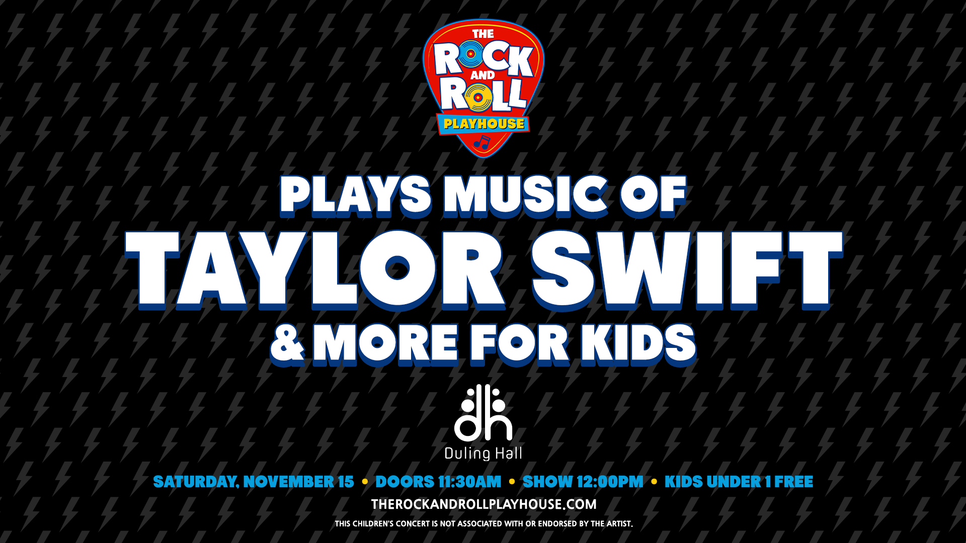 The Rock and Roll Playhouse: Music of Taylor Swift + More for Kids
