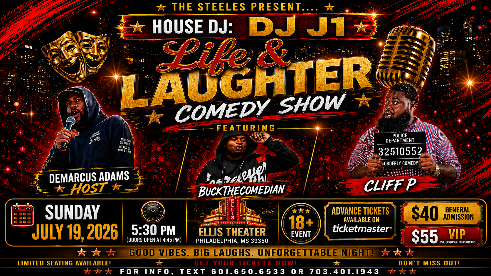Life &amp; Laughter Comedy Show