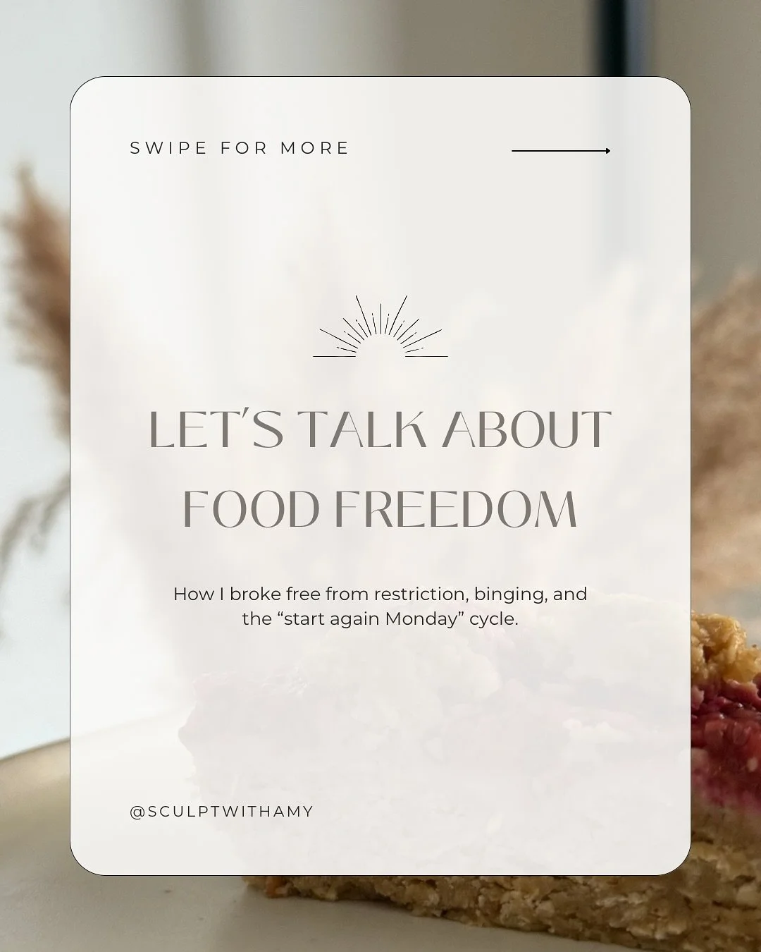 I used to think the answer to feeling better in my body was more control. More rules. More restriction. More &ldquo;being good.&rdquo;

As a teen, I&rsquo;d come home from sixth form and raid the cupboards &ndash; crisps, biscuits, cheese strings&hel