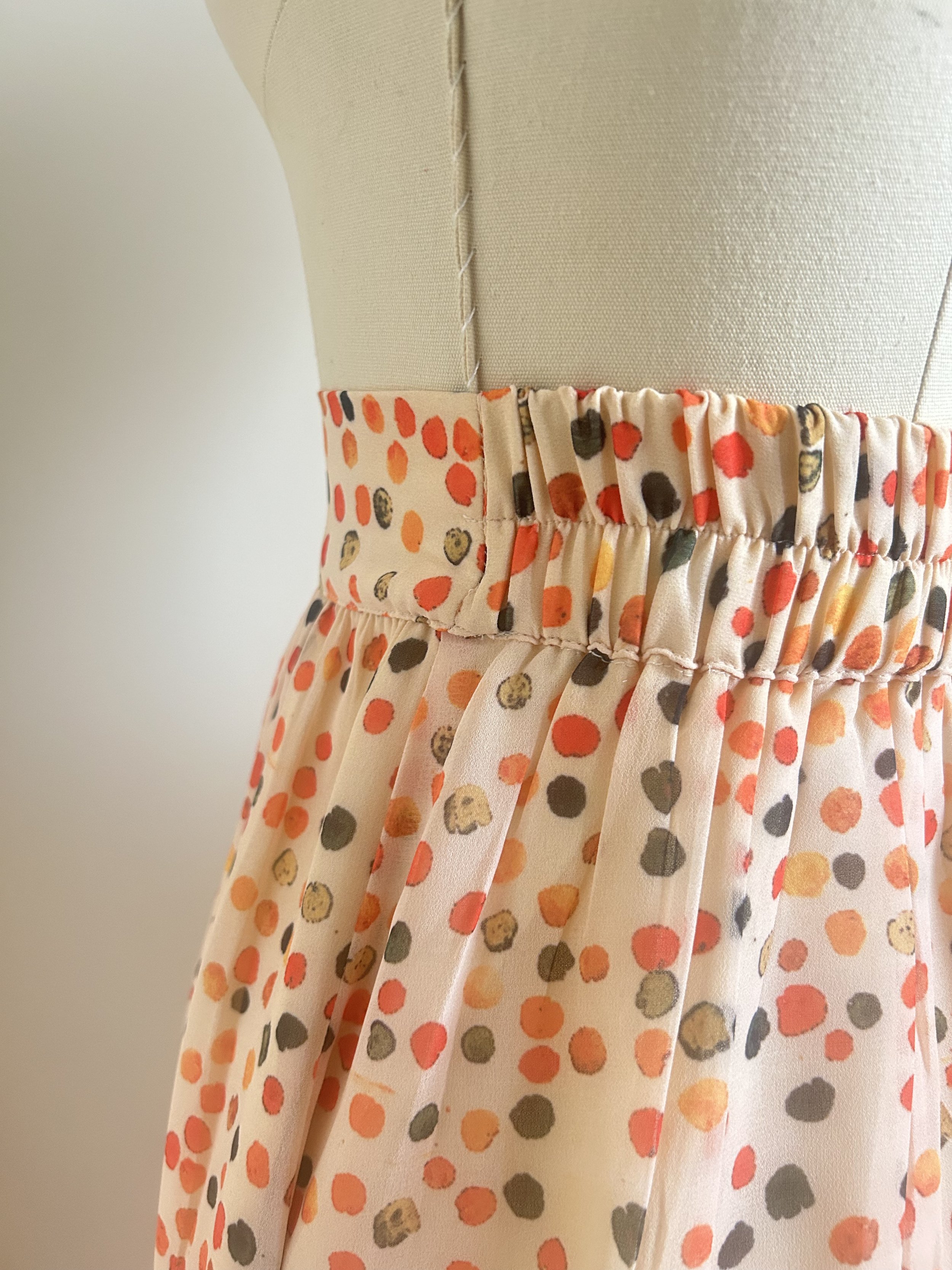 adrina fanore maxi skirt with side slit