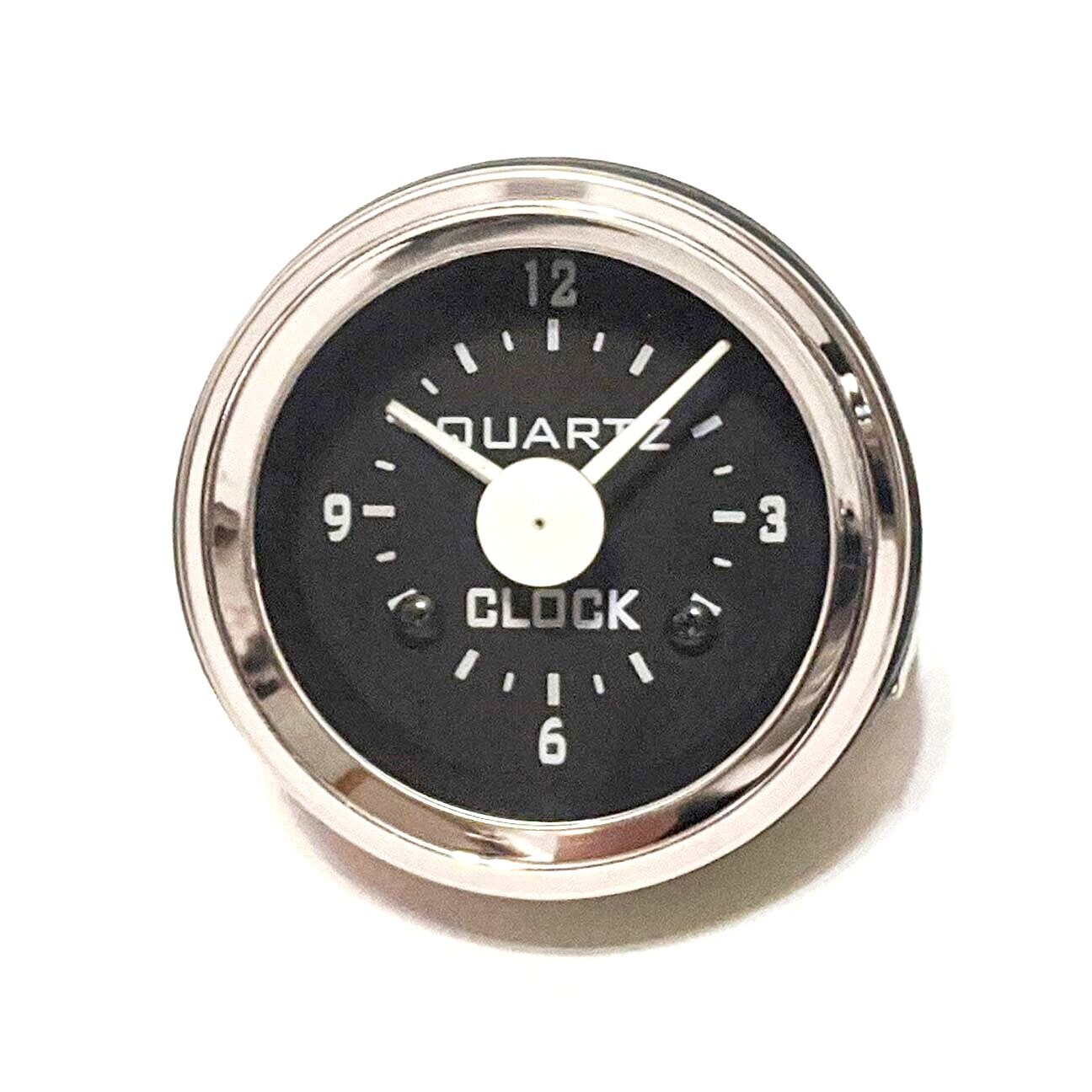 2" 52mm Quartz Clock 6/12 Volt