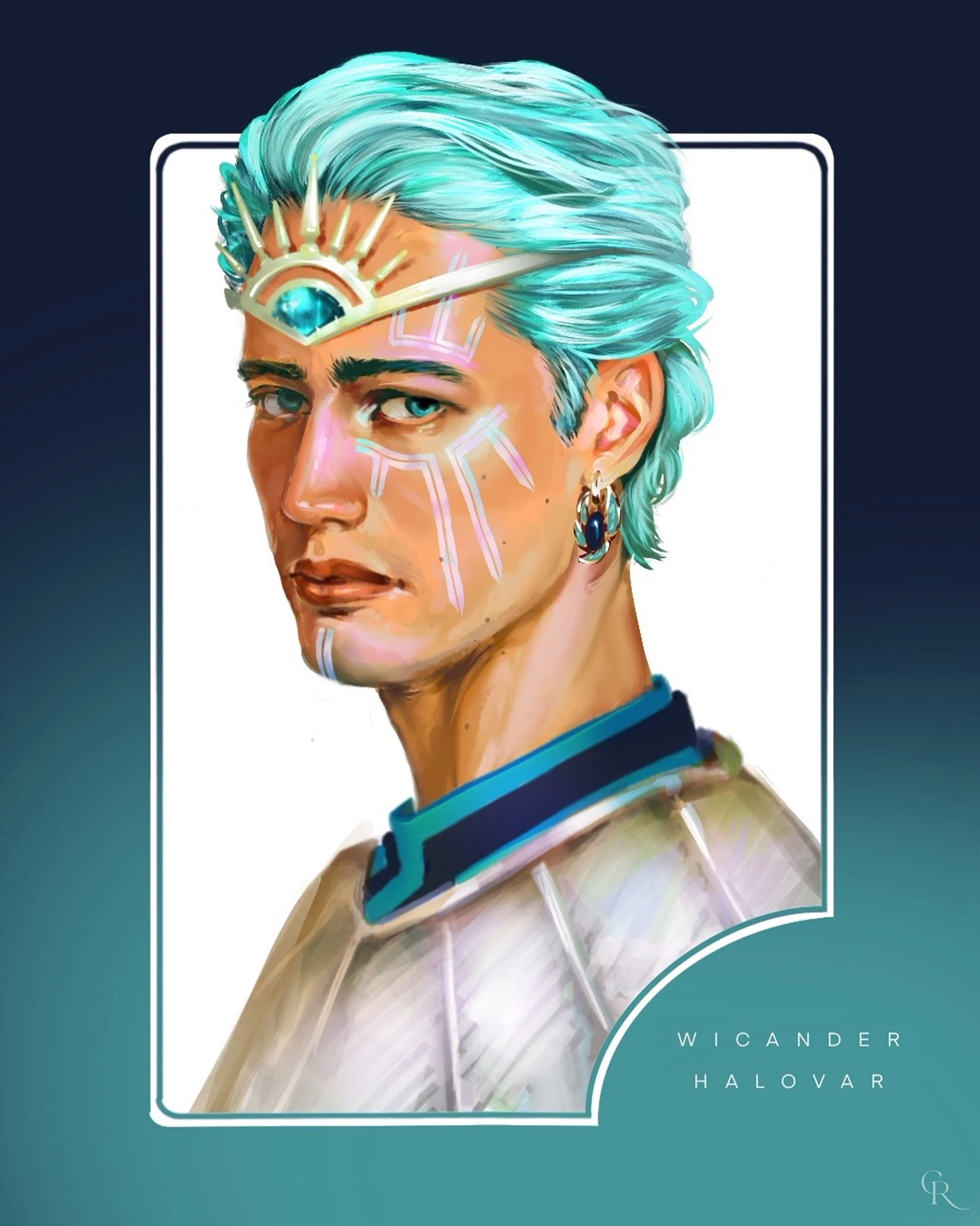 WICANDER HALOVAR from Critical Role Campaign 4, played by Sam Riegel