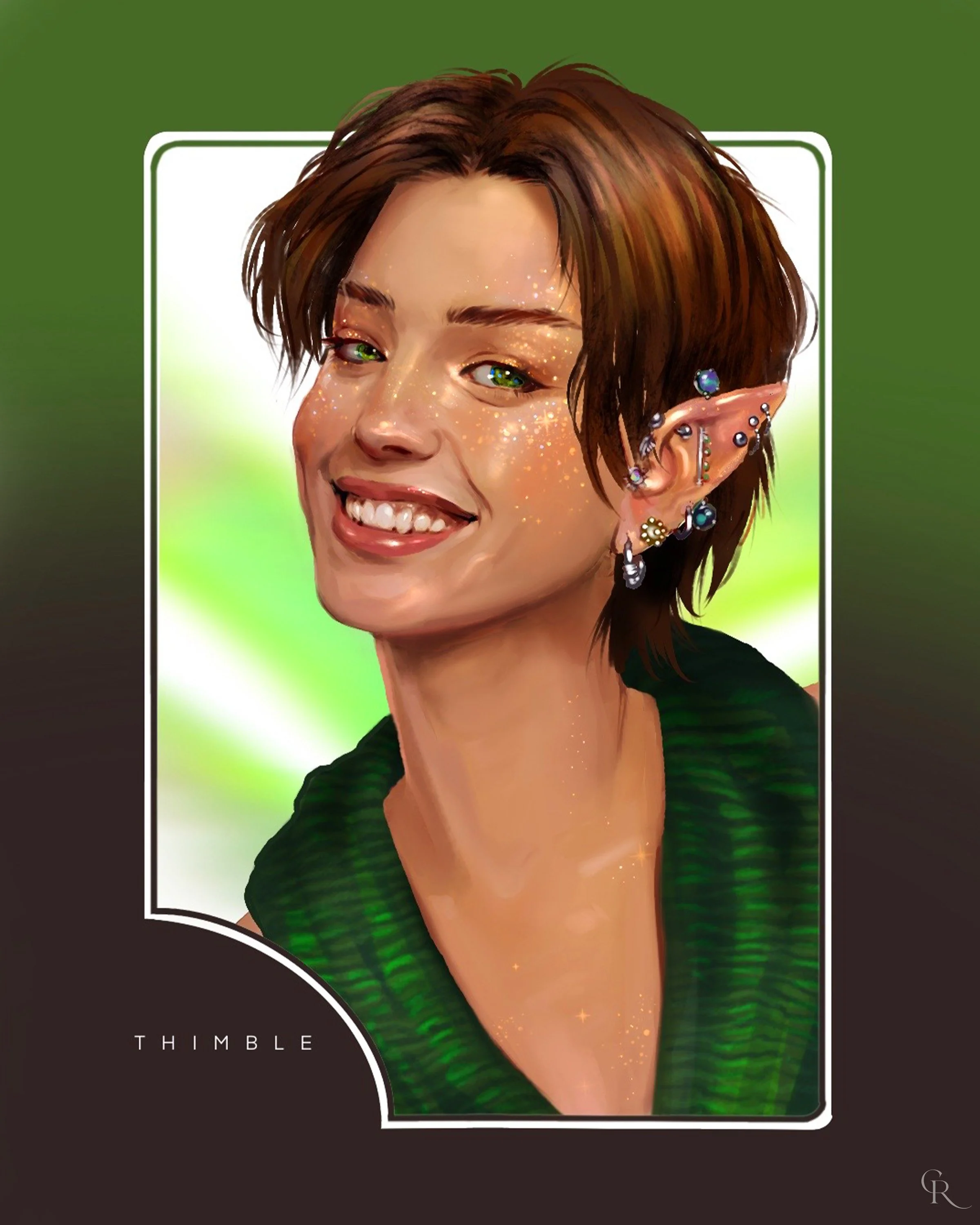 THIMBLE from Critical Role Campaign 4, played by Laura Bailey