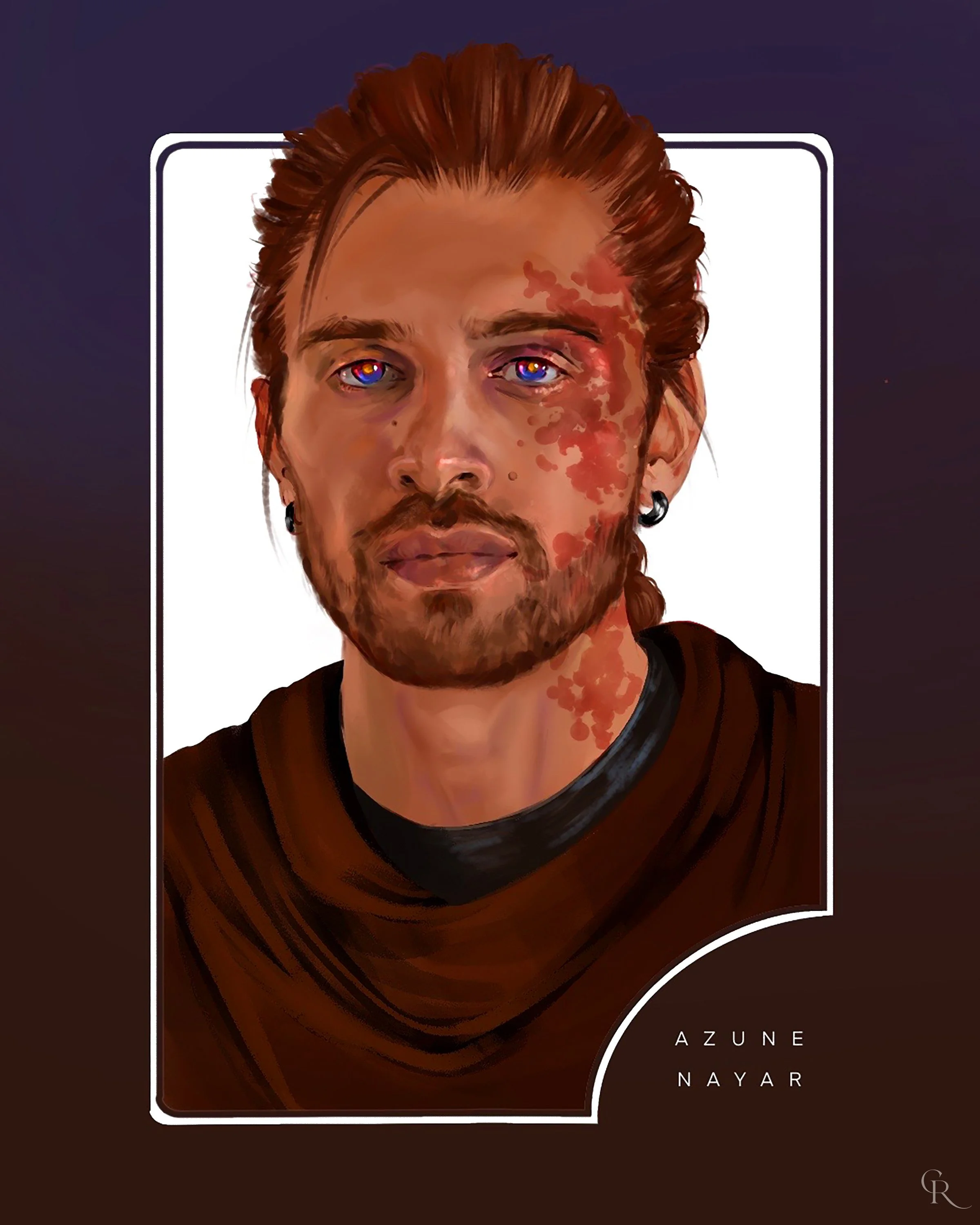 AZUNE NAYAR from Critical Role Campaign 4, played by Luis Carazo