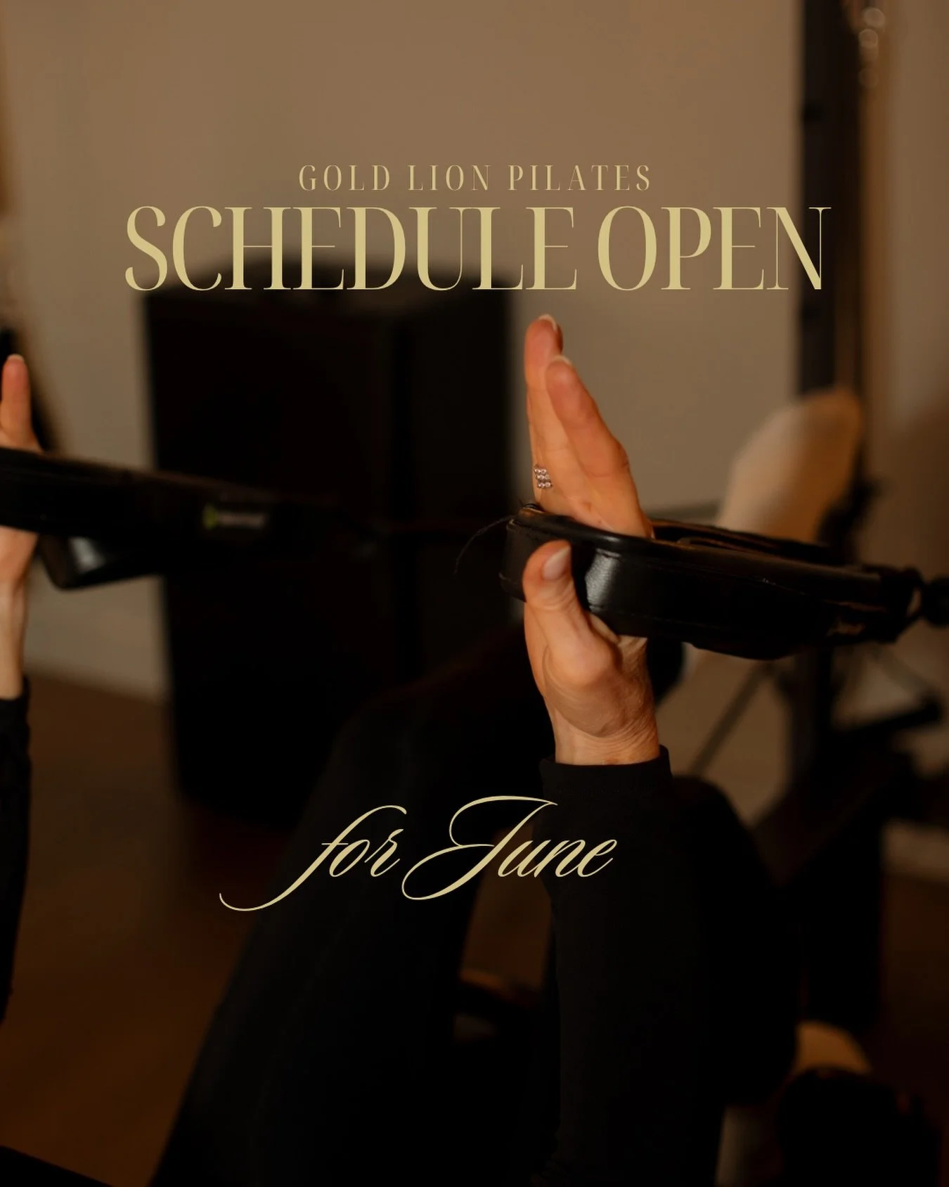 June schedule just hit the floor ☀️

We are so excited to kick off summer with all of you at Gold Lion Pilates. Thank you so much for all of the engagement on our summer schedule poll &mdash; we loved hearing your feedback, ideas, and requests. We he