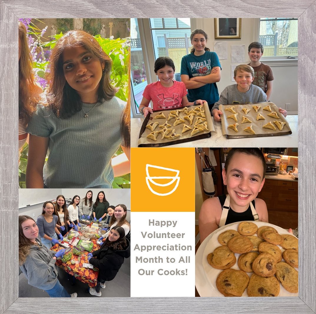 An endless shout out to our incredible corps of volunteer Cooks whose service is the heart and soul of our work! And shining a little extra light on some of our younger Cooks pictured here. We&rsquo;re under the wire to wish you all Happy Volunteer A