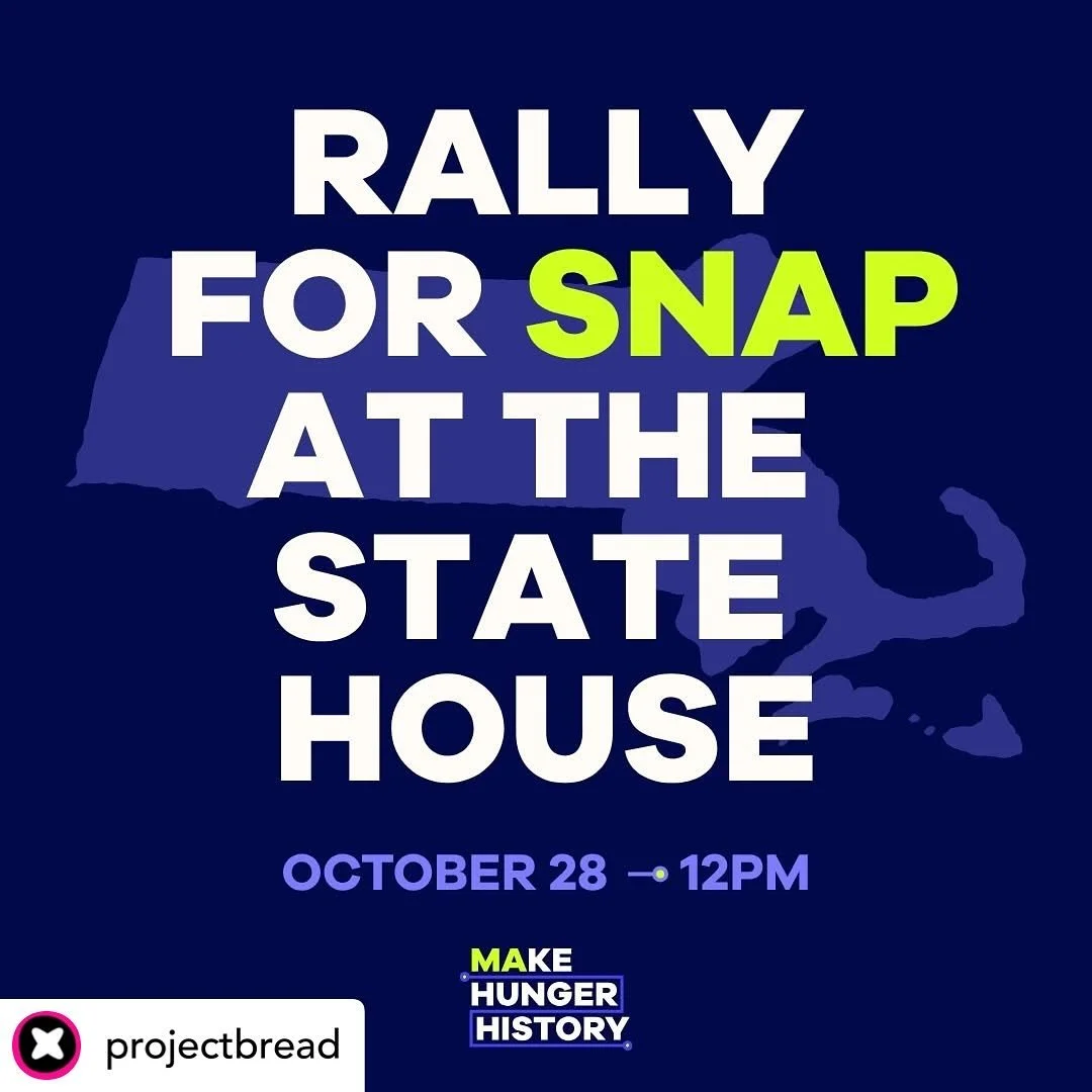 Get @reshare_app • @projectbread Massachusetts families are at risk of going hungry — and we need you to stand with us at the State House!
💥 You can help make a difference. Join us to show our leaders that Massachusetts won’t let fa