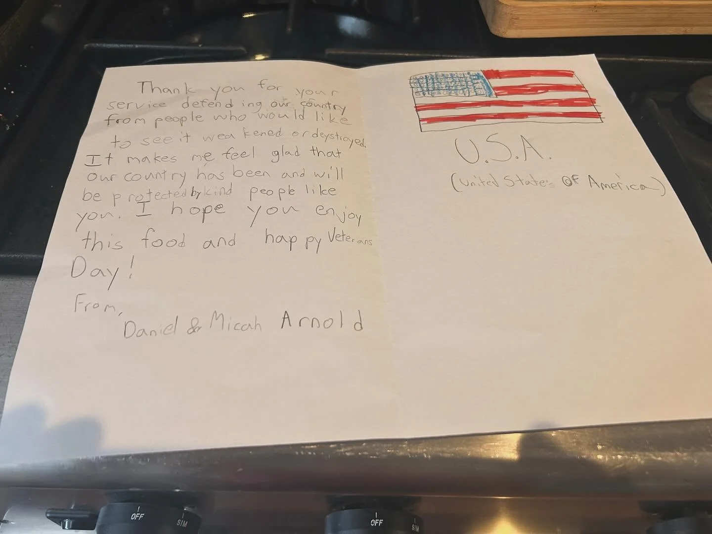 Sharing these wonderful photos and note from Cook Laura G. as we celebrate Veterans Day today. ❤️ 

&ldquo;Once a month we (well, mostly I but I got helpers today) cook one part of a meal to deliver to the Mass Bay Veterans Center in Somerville.&nbsp