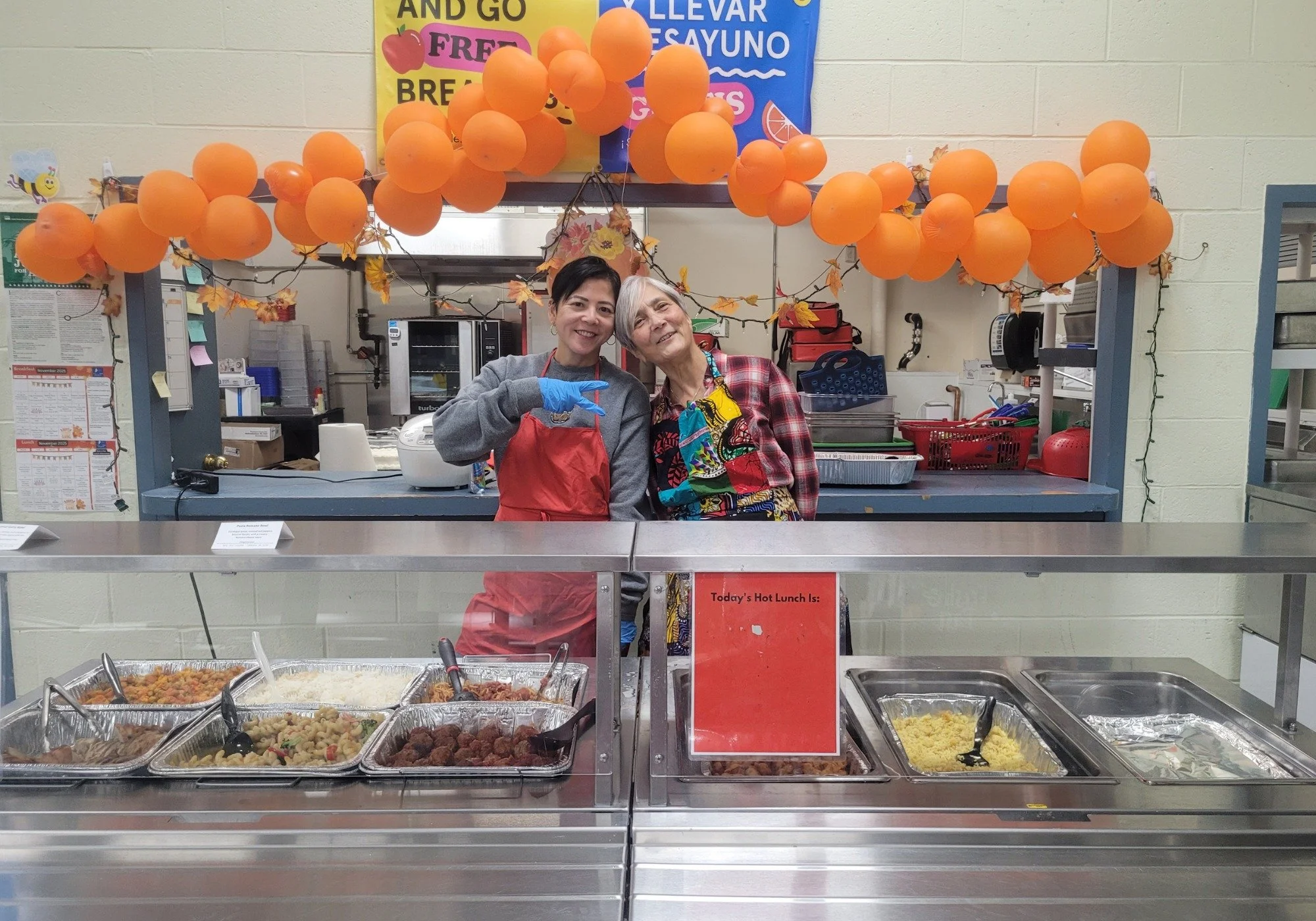 Gather round! Next up in our partner spotlights is the THRIVE Community Meal at Prospect Hill Academy Charter School (@phacharter). We're delighted to share these snapshots from November, taken at the first THRIVE meal of this school year which reall
