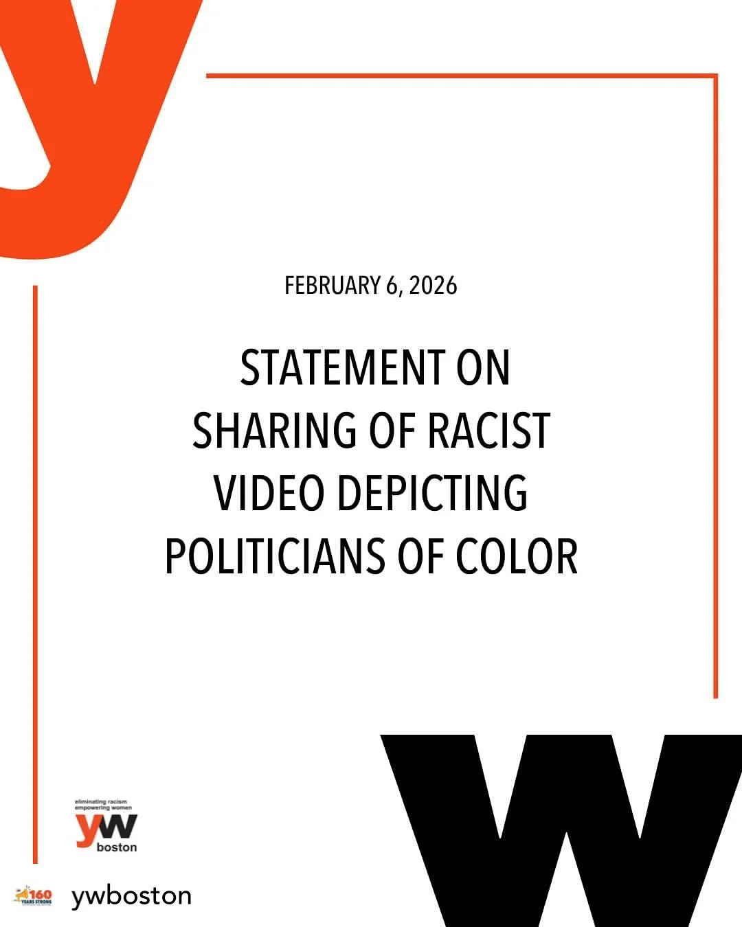 This. Every word of it. 

 &bull; @ywboston The sharing of racist and dehumanizing content by a president is not just unacceptable, it is dangerous. The images&mdash;which portrayed several American politicians of color as wild animals, including for
