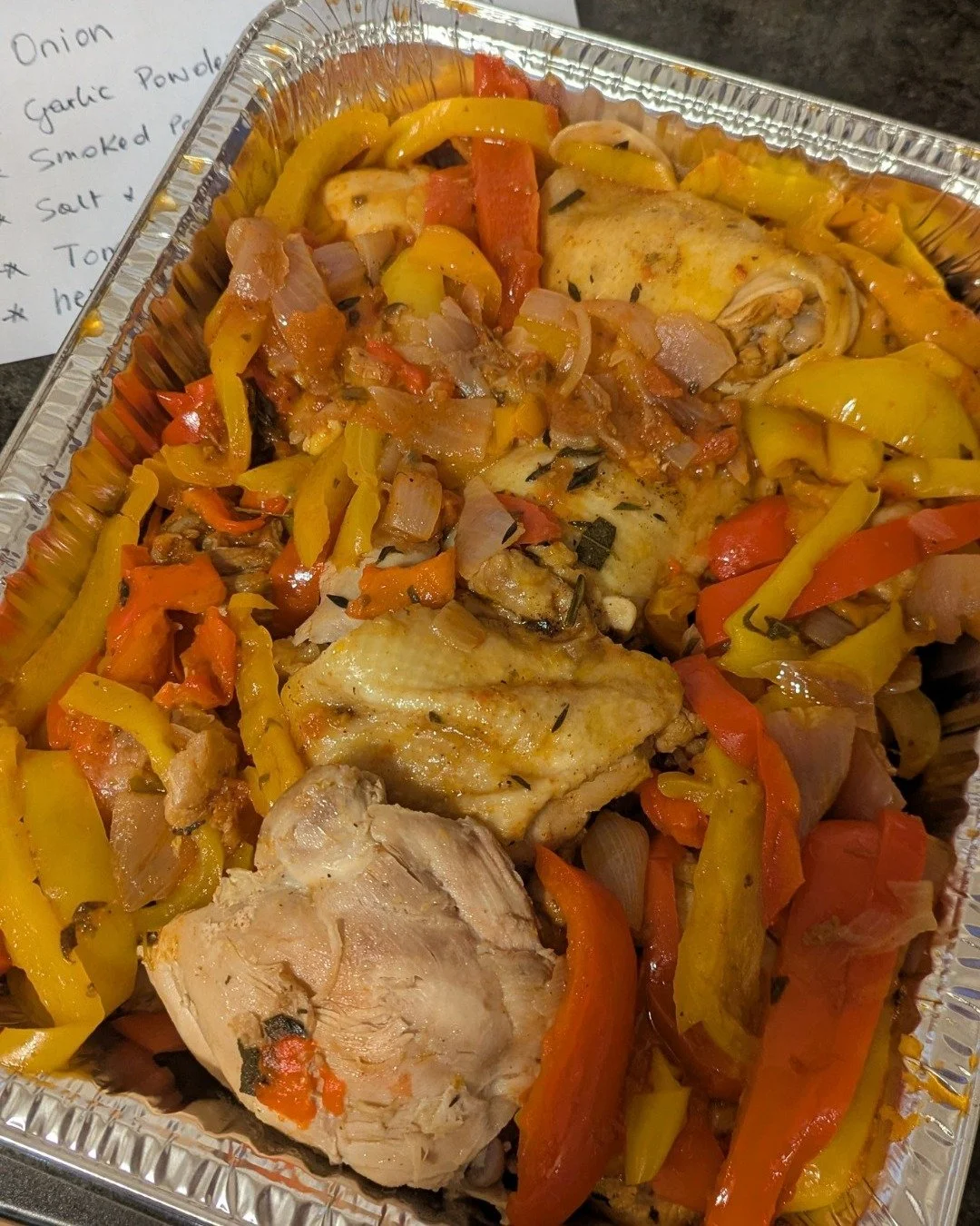 We absolutely love seeing dishes from our Cooks fresh out of the oven and right off the stovetop! Thank you to Cooks Mathilde, a CC volunteer since 2022, and Karen, a CC volunteer since 2021, for sharing these recent snapshots. We can feel the love p