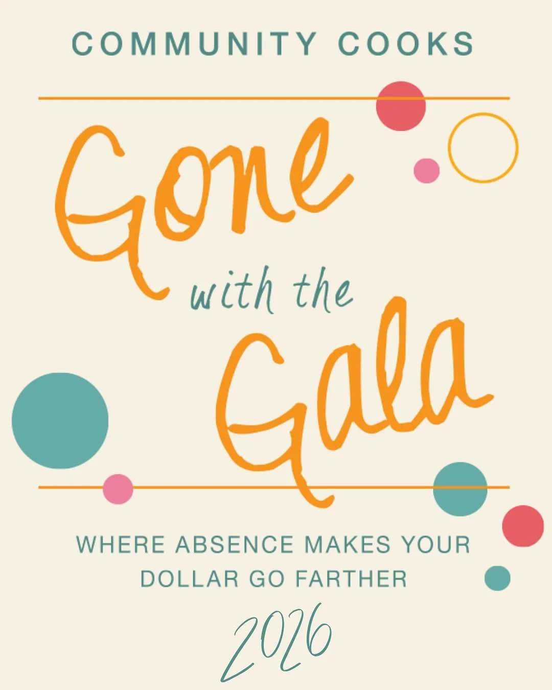 Our annual non-event Gone with the Gala is back 🎉!

You may know about our month-long fundraising campaign&mdash;our largest of the year&mdash;where we ask our community to make their absence make a difference. Instead of diverting funds to pay for 
