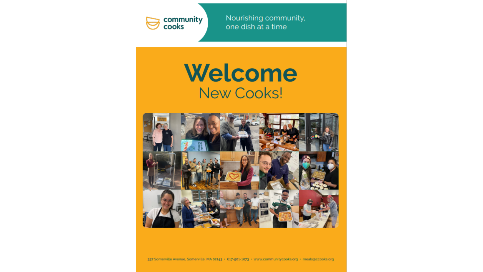 Resources for Cooks — Community Cooks