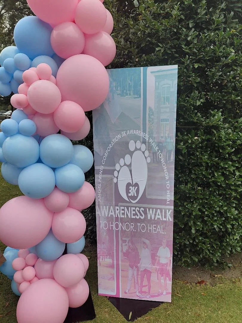 🦋💙 About this morning, honoring the little lives that left footprints on our hearts.
Walking together for healing, remembrance, and hope at the Infant and Child Loss Awareness 3K Walk on October 11, 2025. This meaningful event hosted by Angel Prin