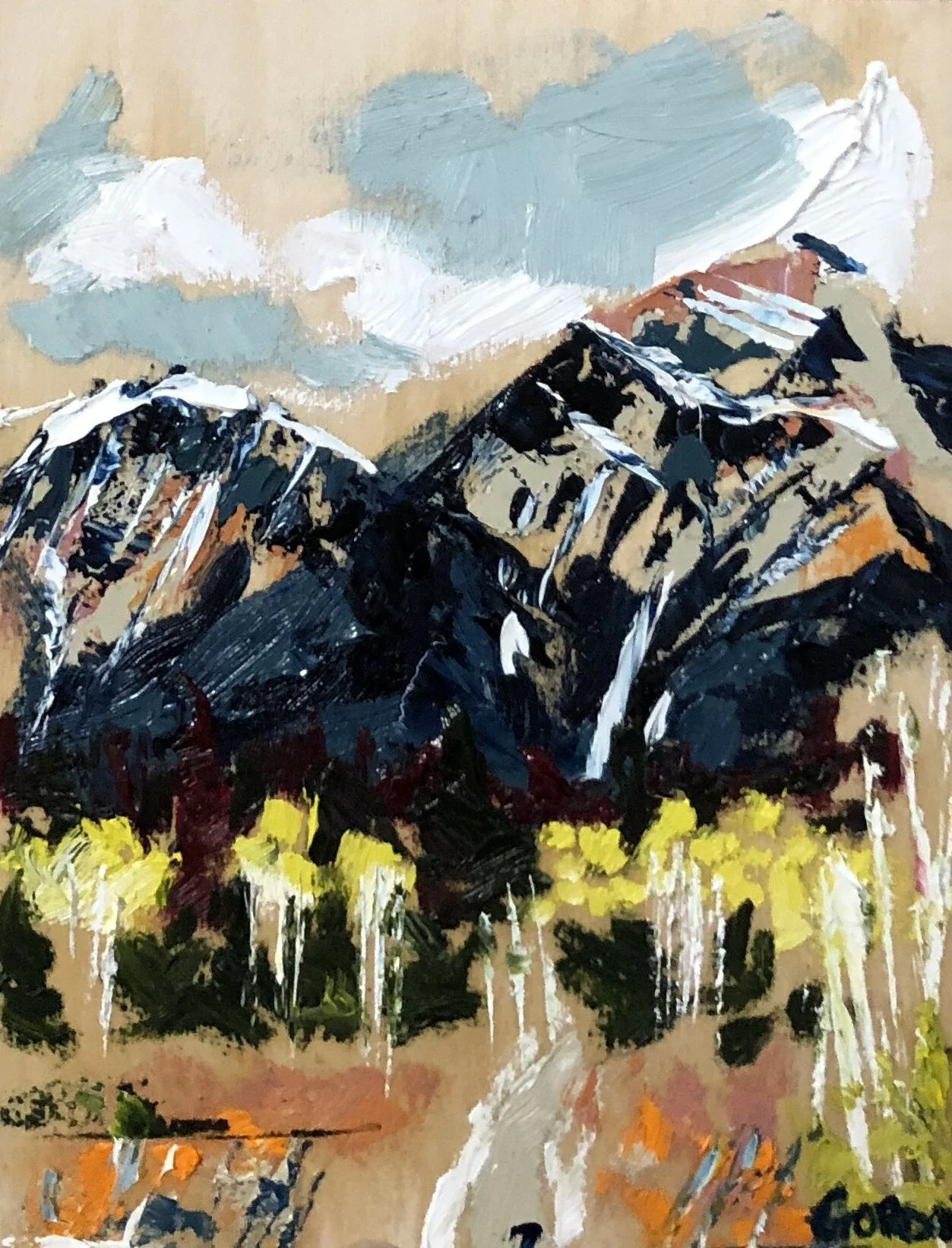 Pyramid Hike (Small) • 8” x 6”