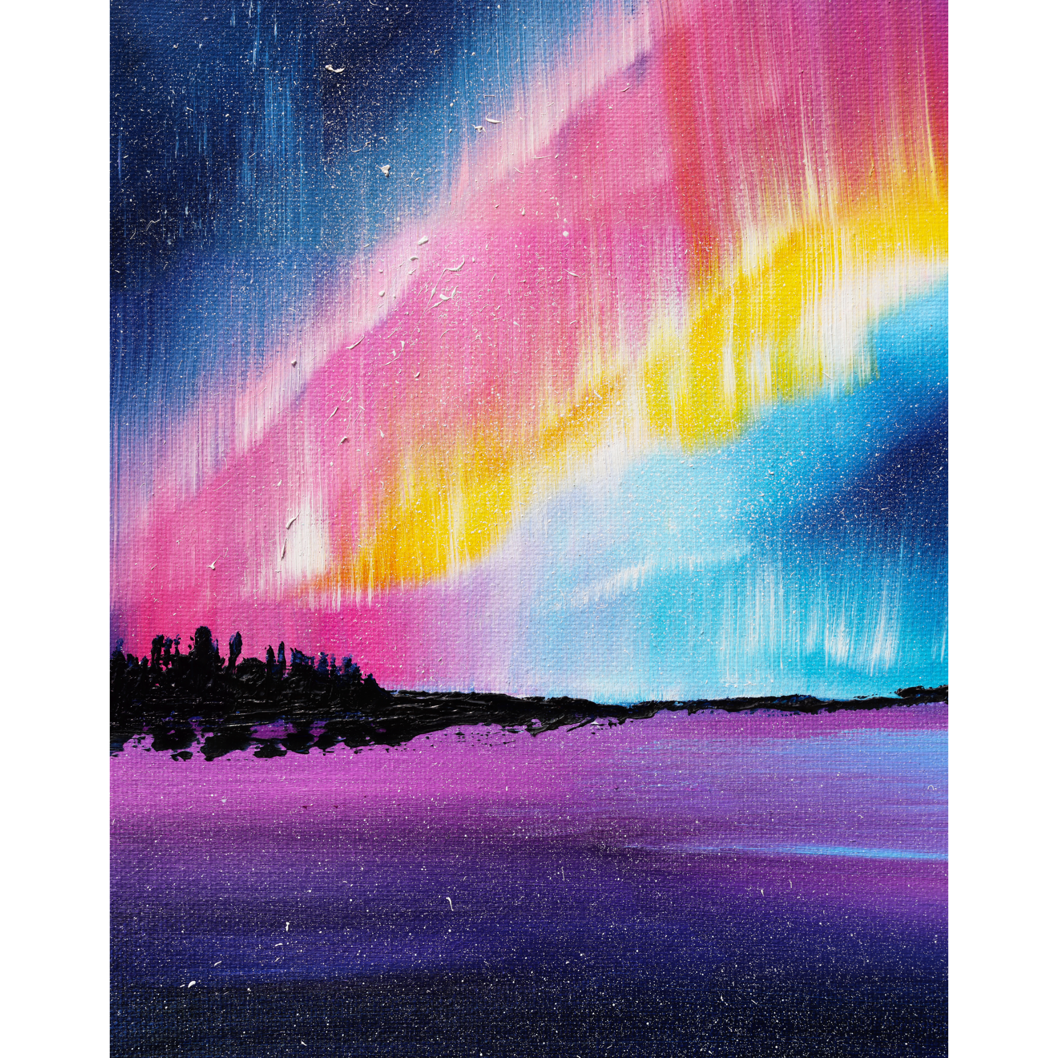 Pan Northern Lights Print