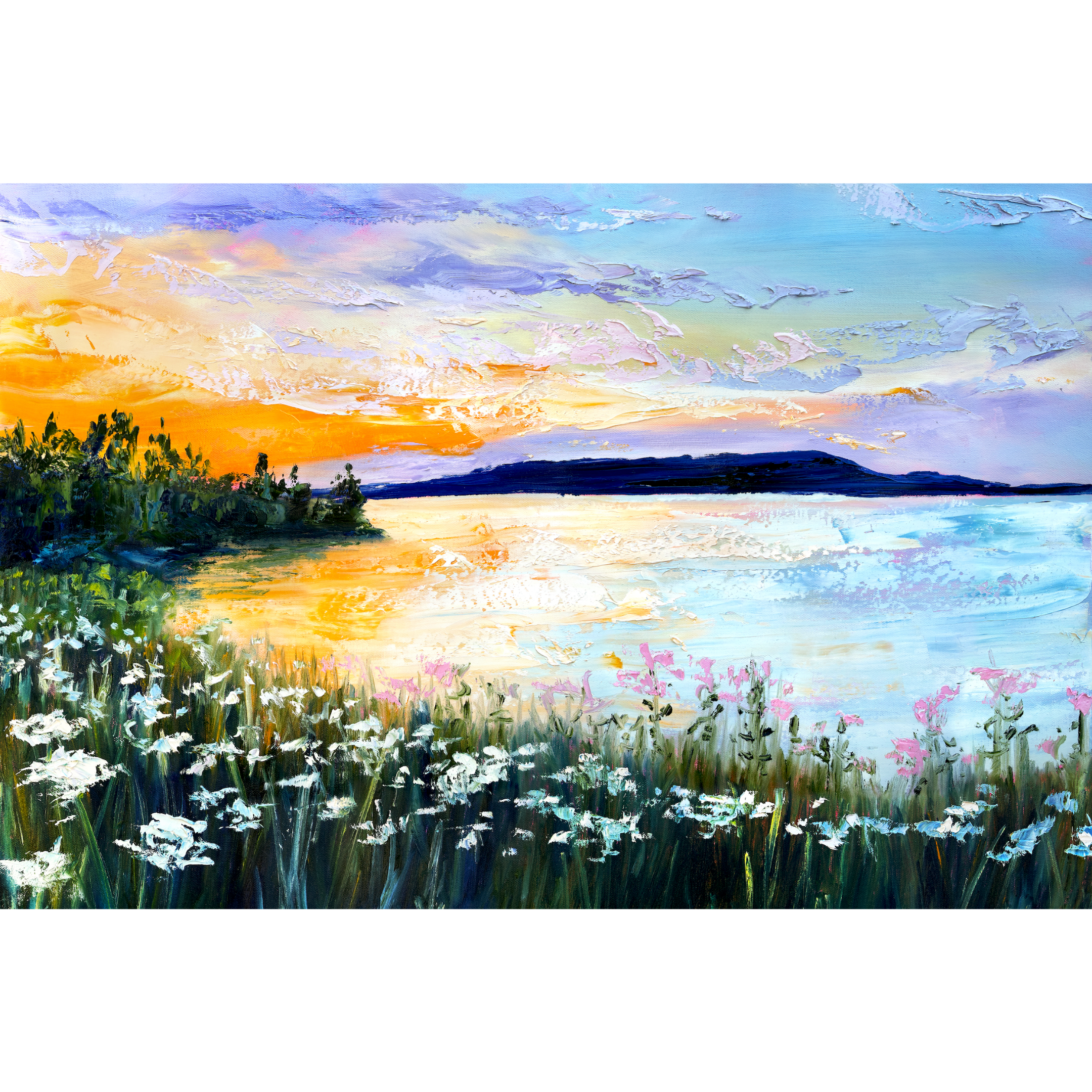 Island Lullaby Horizontal Landscape Print