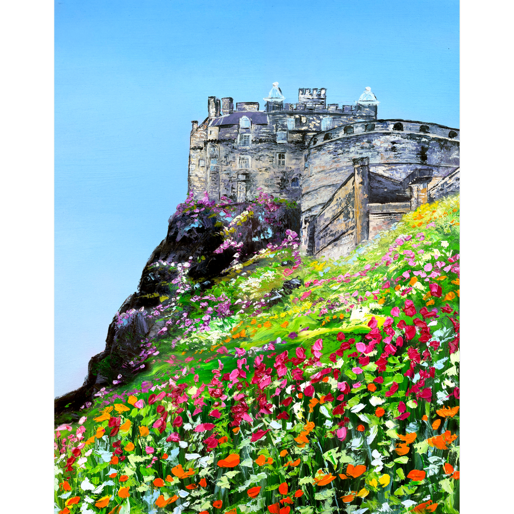 Clandestine Castle Vertical Landscape Print — Carly Gordon