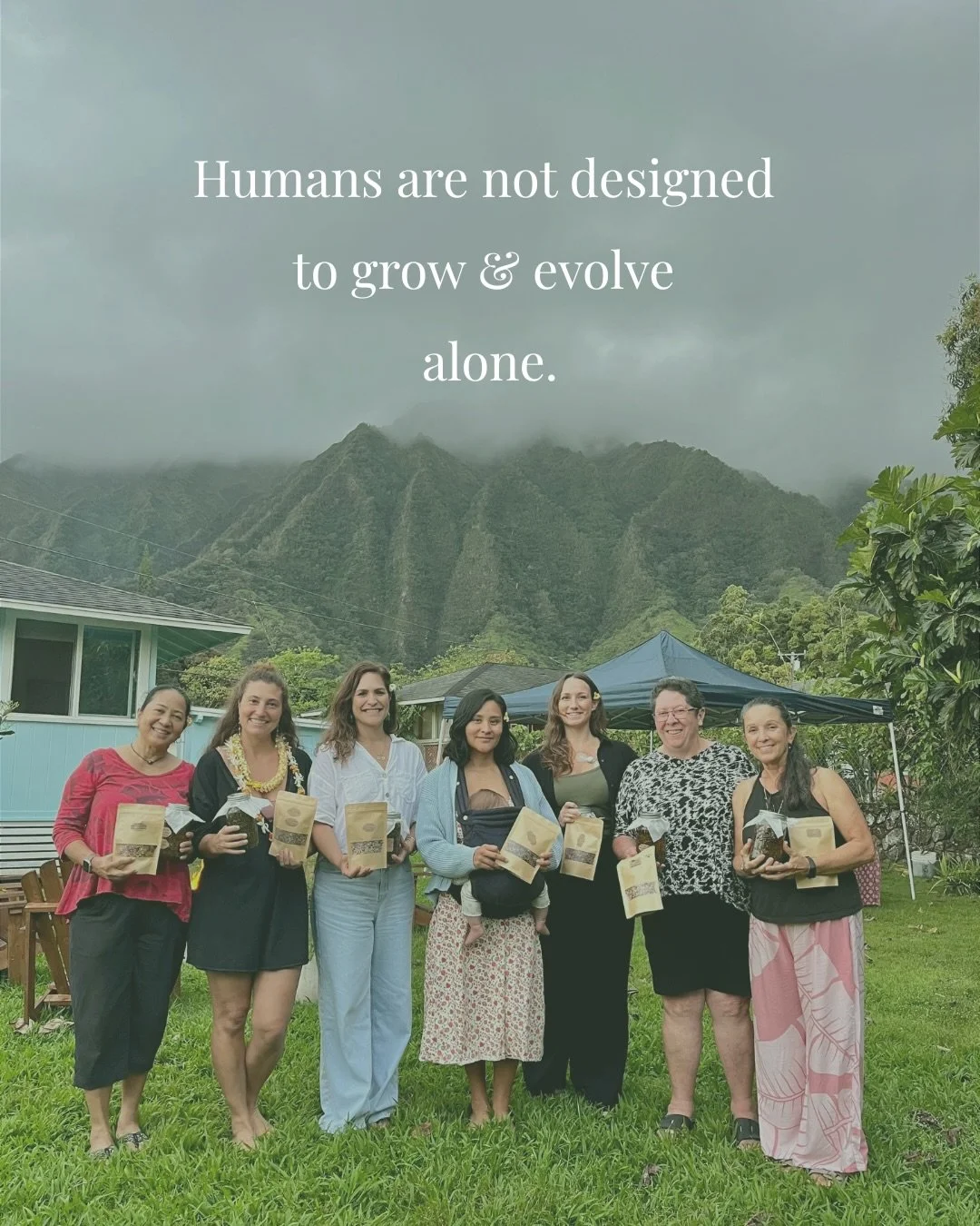 🌿 This photo was taken last spring, March 2025.

It was our very first Wild Woman Collective gathering, just two months after I launched the community in January 2025. 

I remember looking around at these women and feeling so much gratitude, it was 