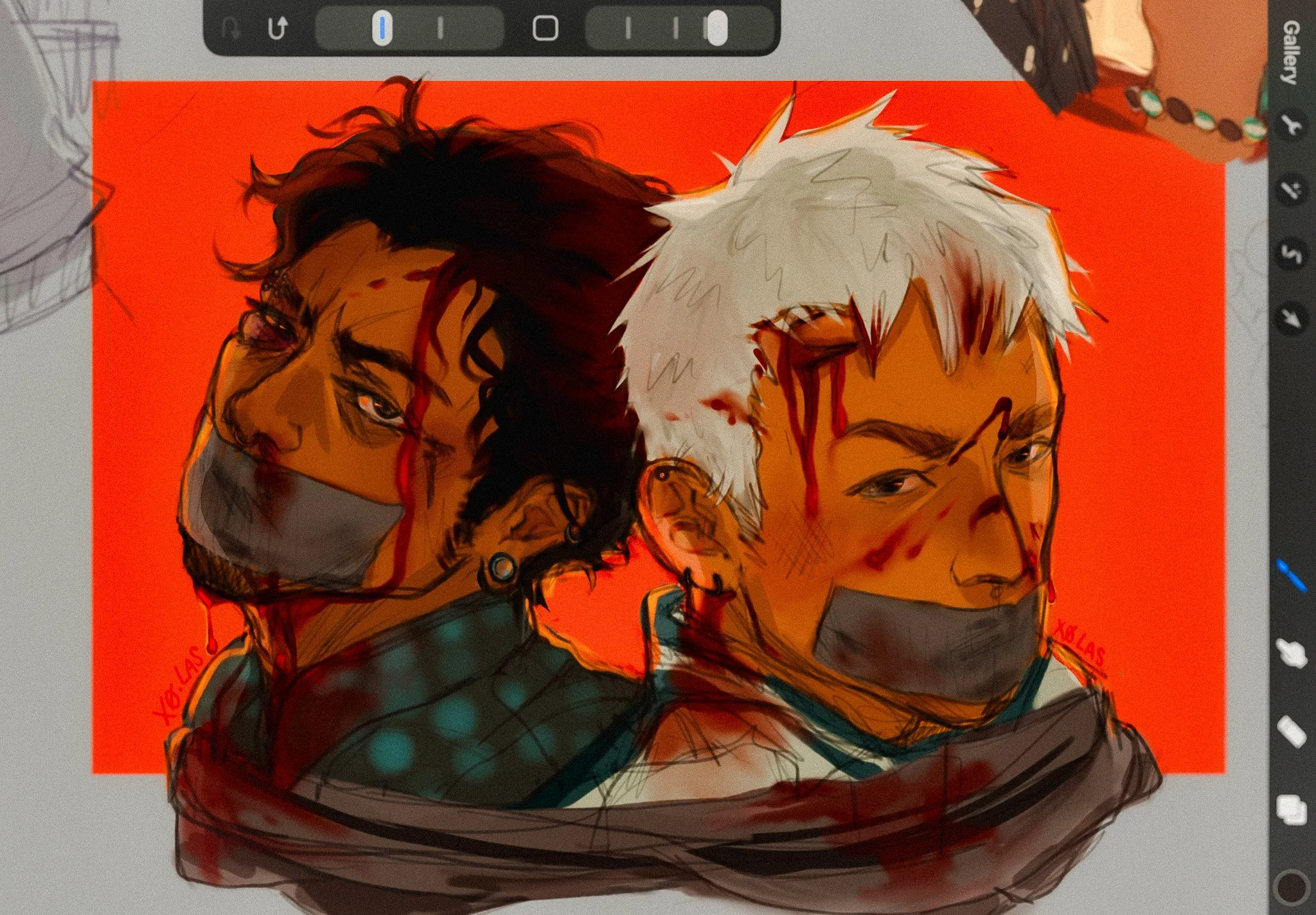 Digital drawing, 2025.