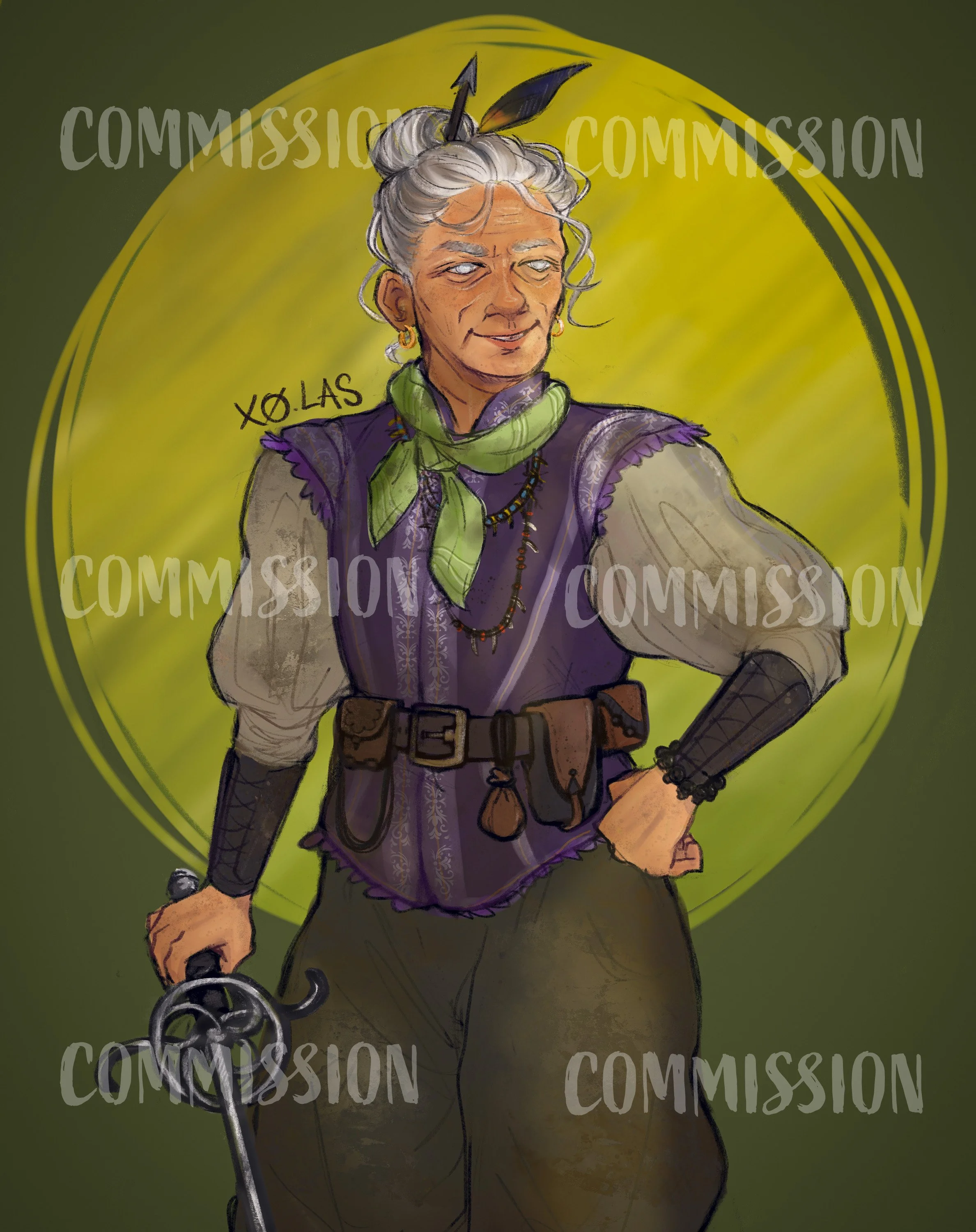 Digital drawing, 2024.