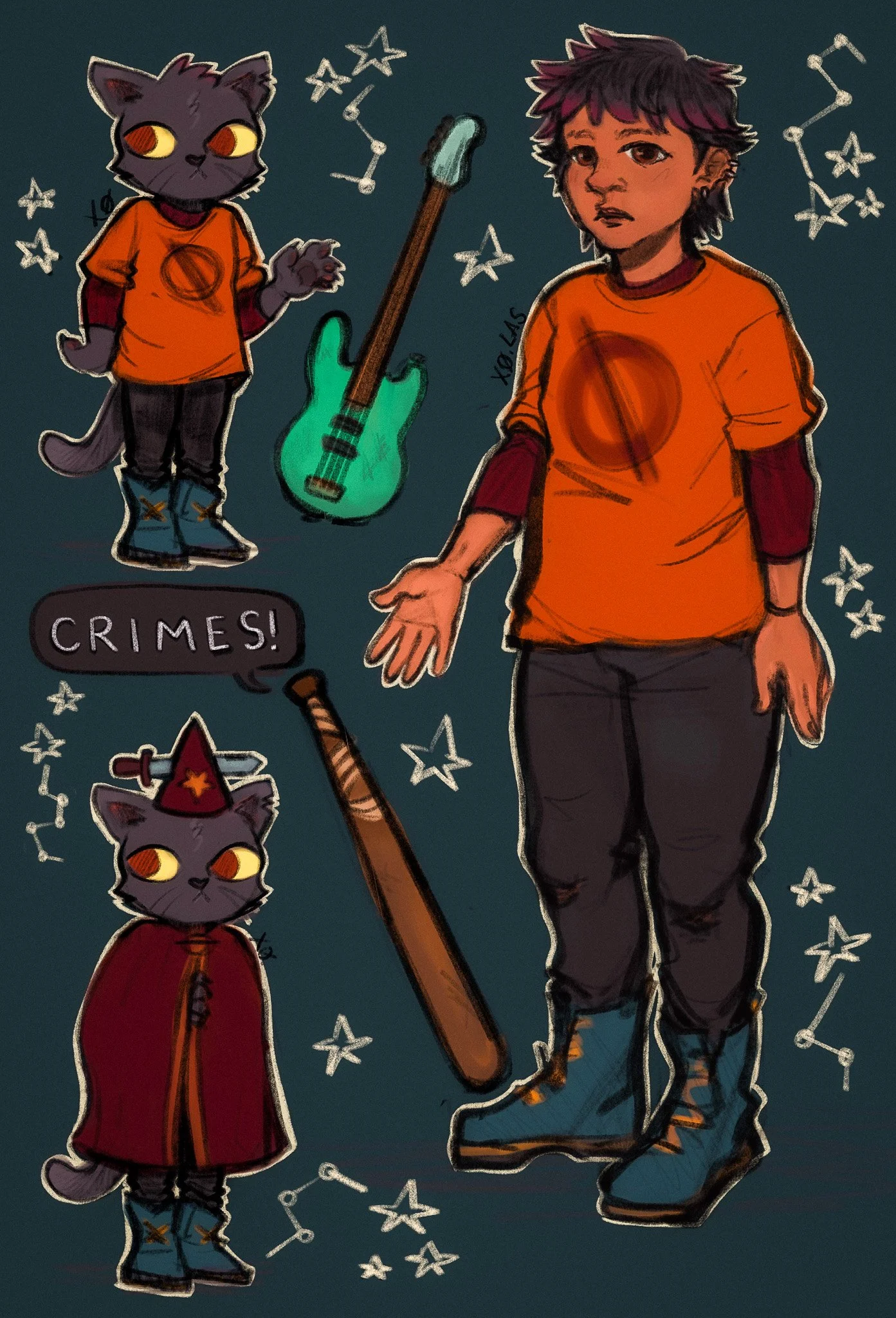 Digital drawing, 2024.