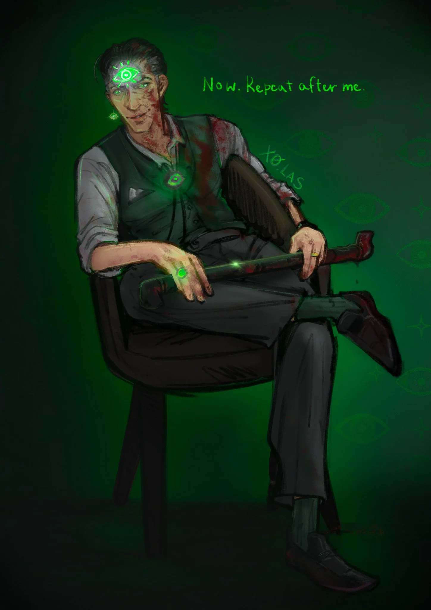 Digital drawing, 2024.