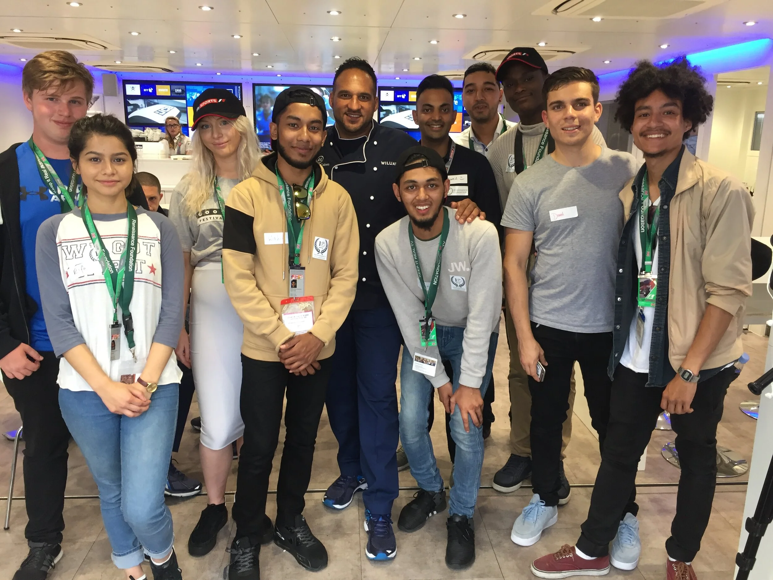 Group Smile with Michael Caines 2 .JPG