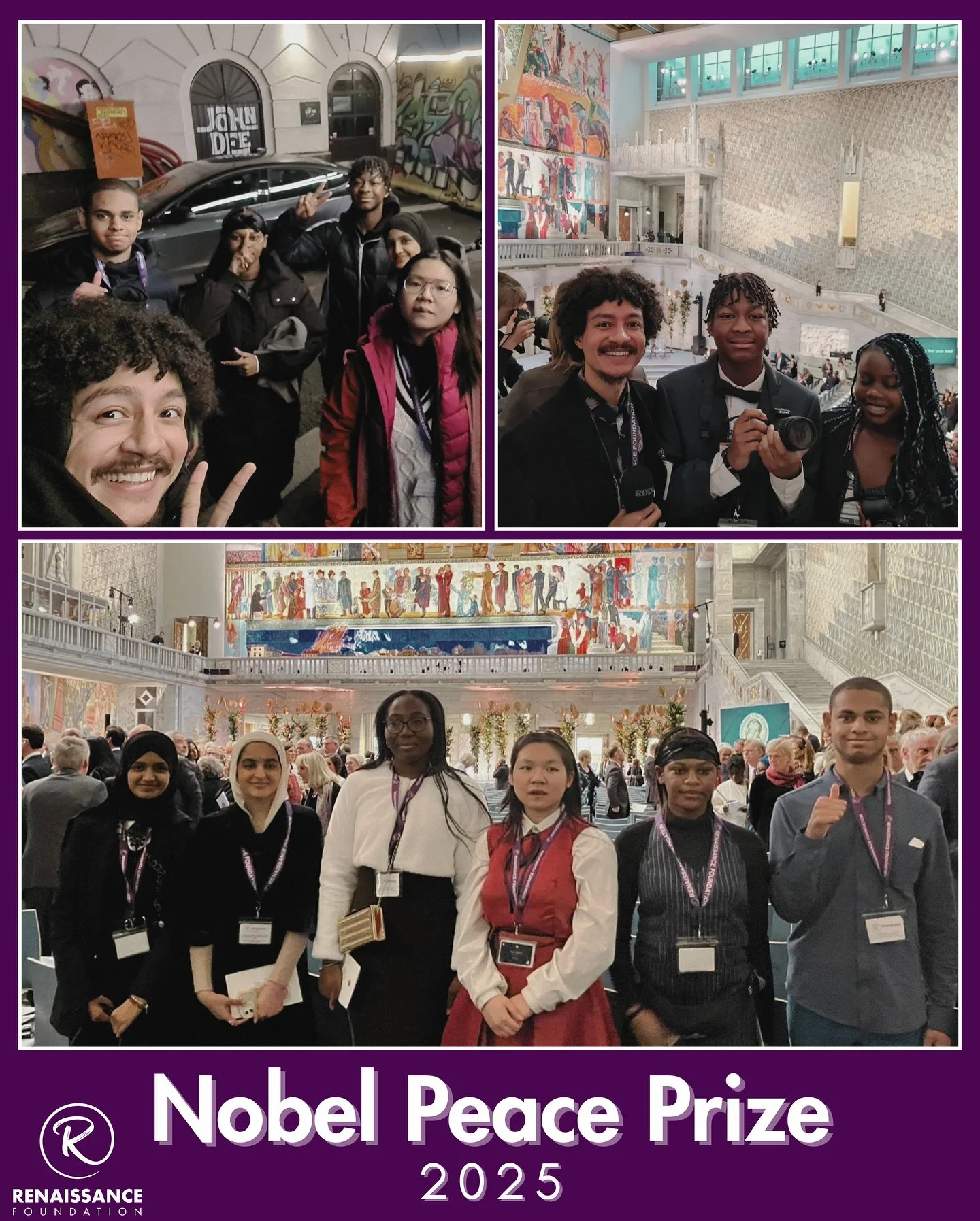 Before we head into 2026 and the exciting year of activities we&rsquo;ve got planned, we wanted to reflect on one of our last experiences of 2025 - Renaissance Foundation&rsquo;s annual trip to Oslo for the Nobel Peace Prize!
&nbsp;
From being able t
